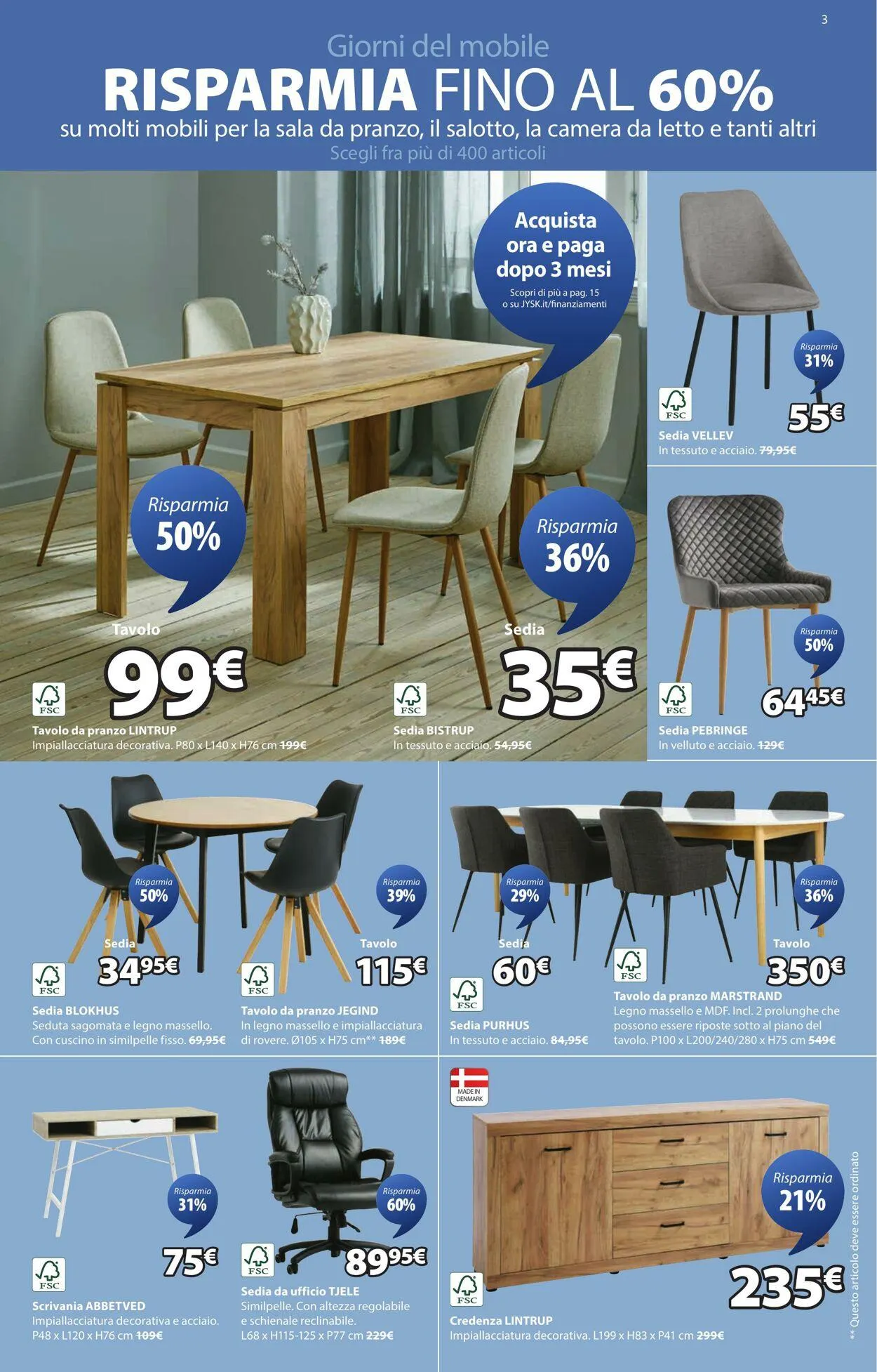 Jysk Volantino attuale da 12 agosto a 26 agosto di 2025 - Pagina del volantino 4