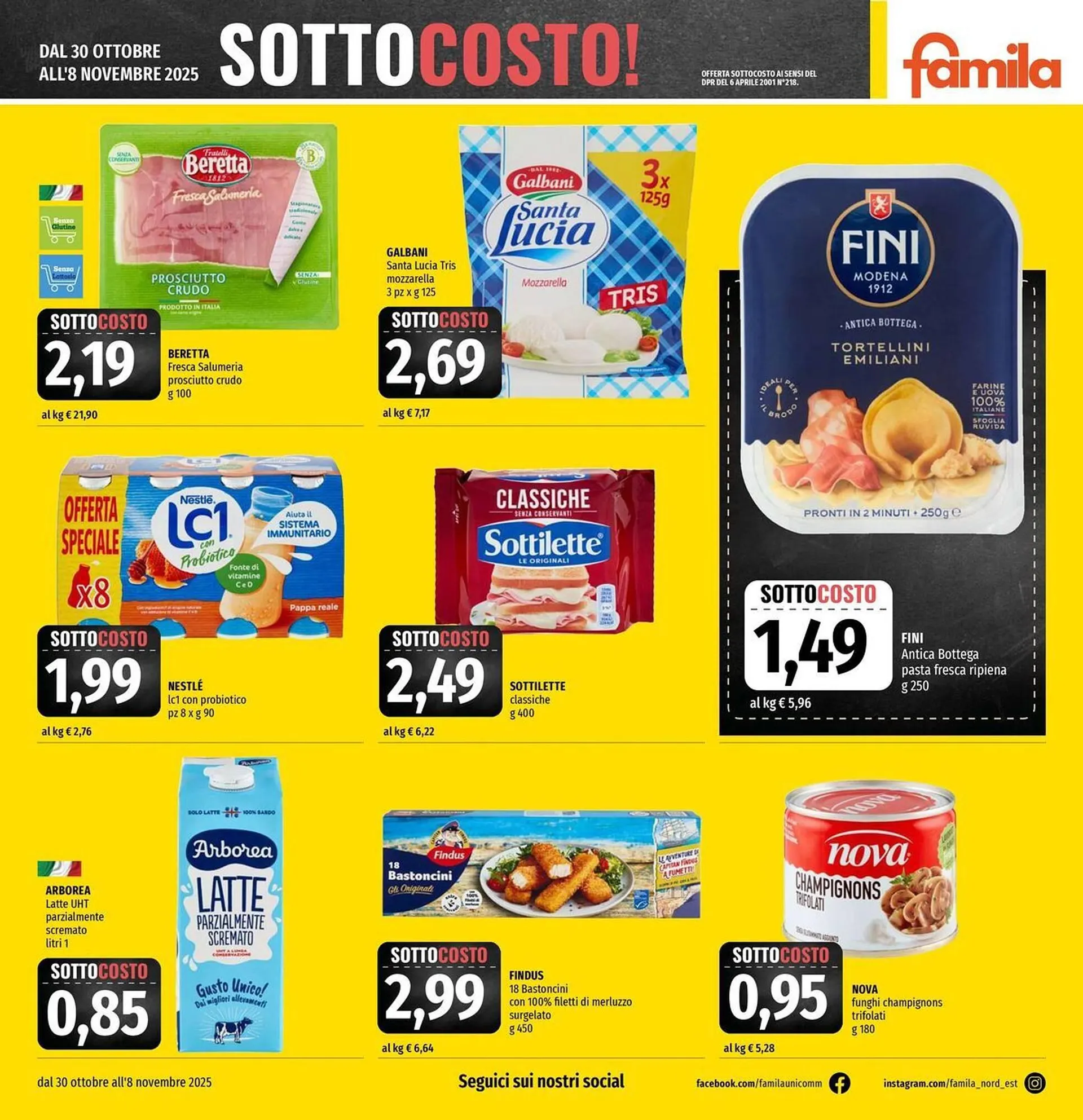 Volantino Famila Superstore da 30 ottobre a 12 novembre di 2025 - Pagina del volantino 2