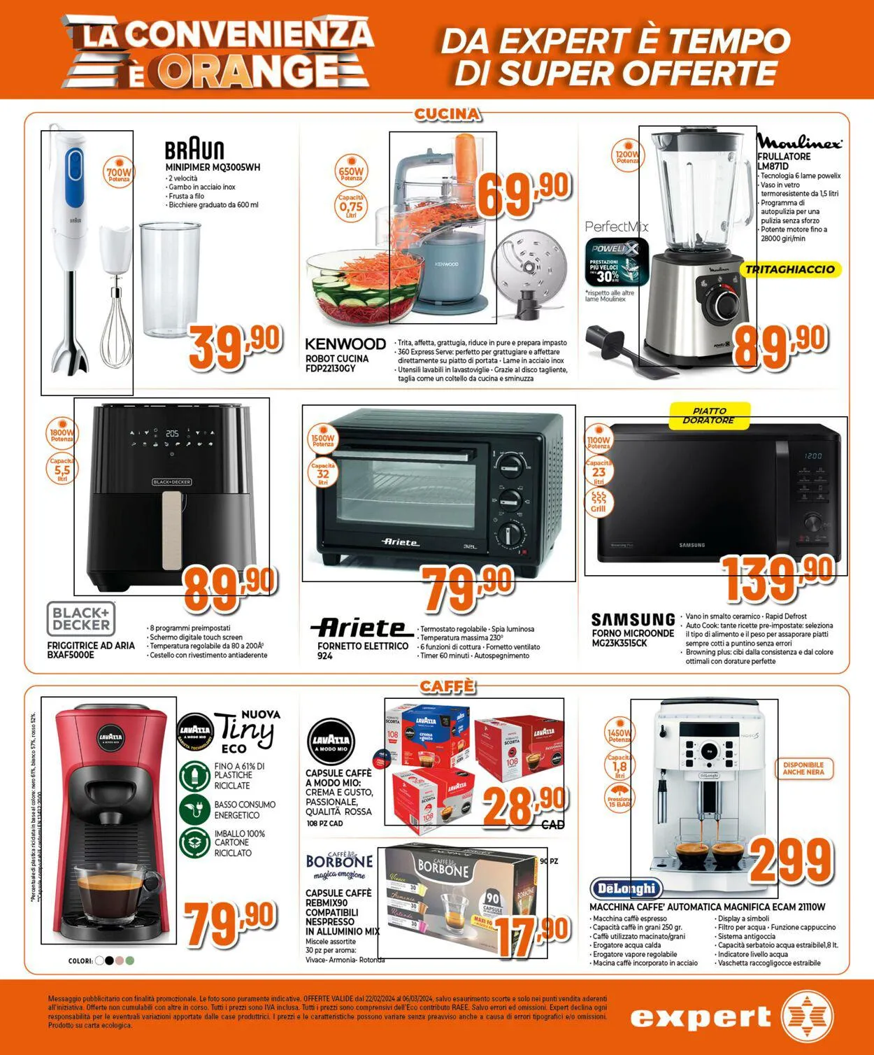 Expert Volantino attuale da 22 febbraio a 6 marzo di 2024 - Pagina del volantino 22