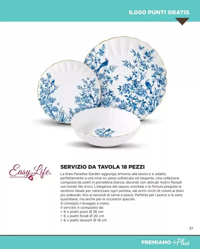 Catalogo Premi 2025 da 18 marzo a 15 marzo di 2026 - Pagina del volantino 37