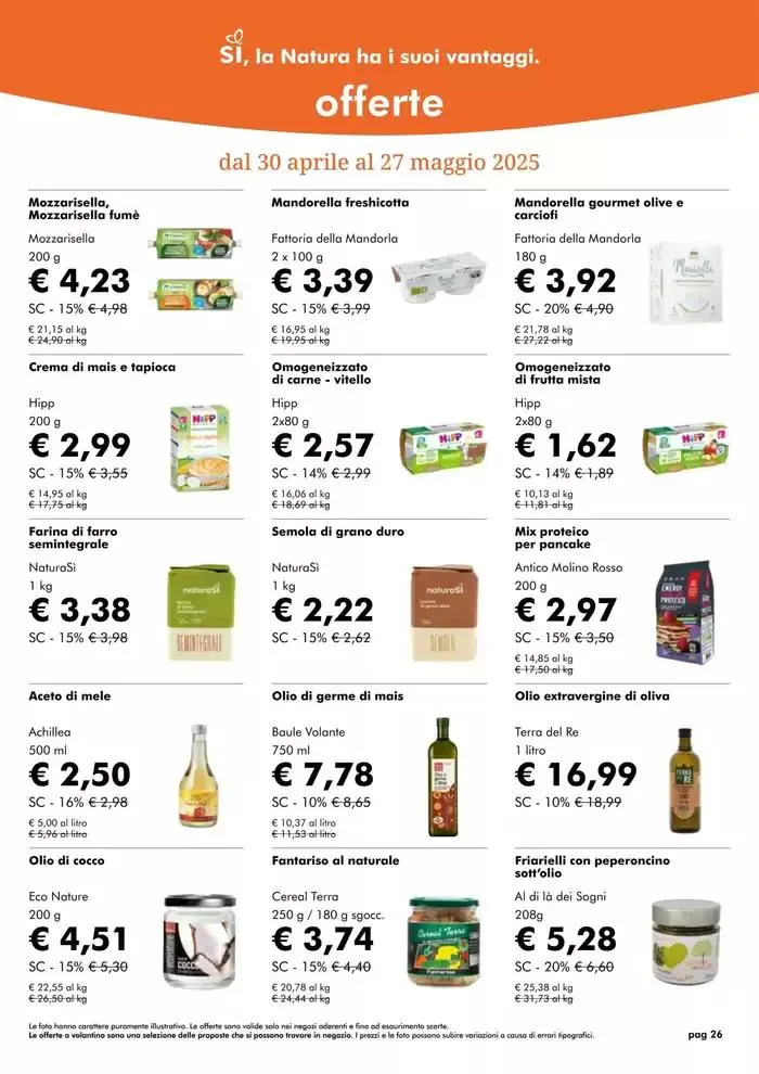 Una dispensa essenziale per l'arrivo dell'estate da 1 maggio a 31 maggio di 2025 - Pagina del volantino 26