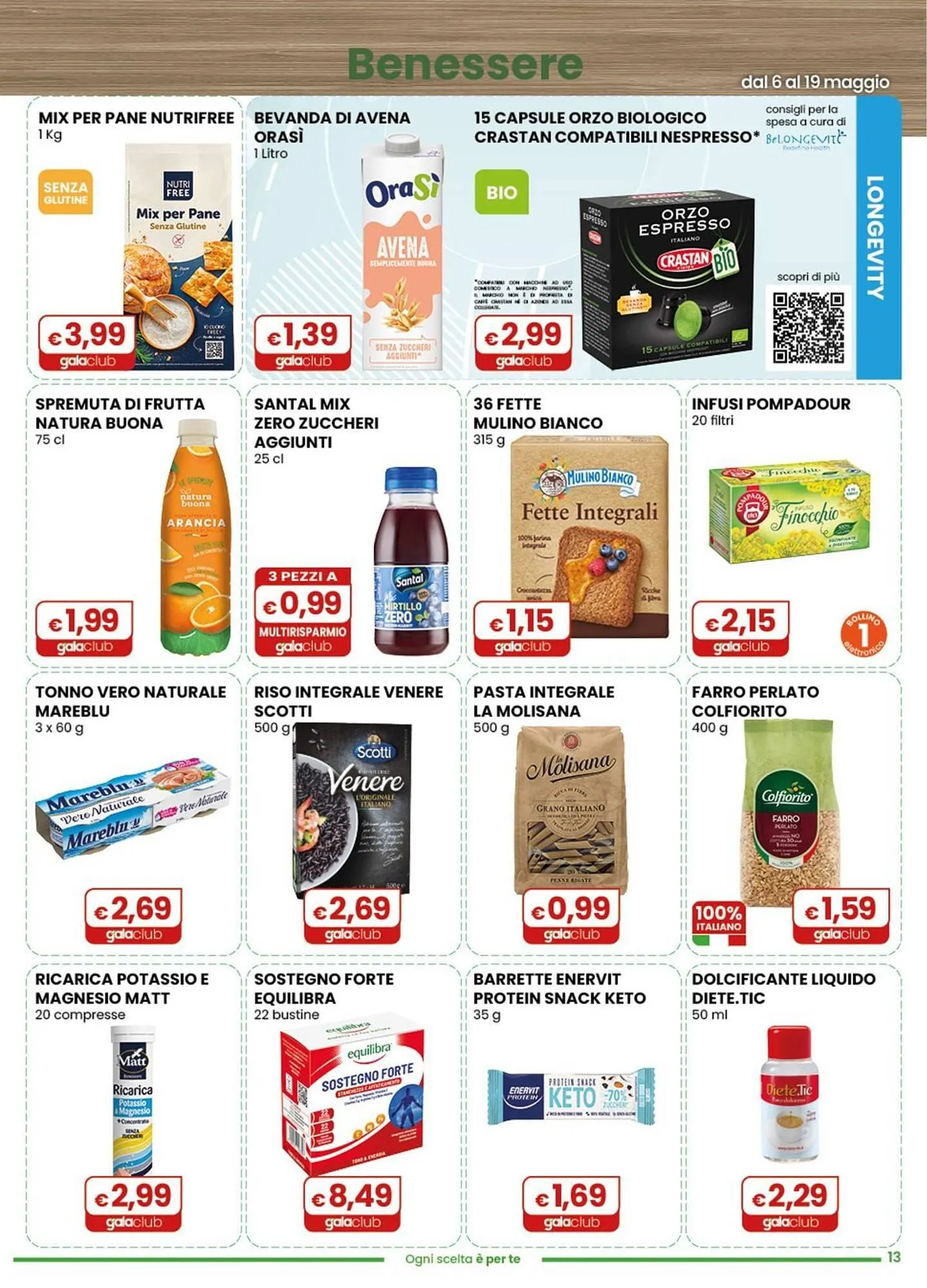Volantino Gala Supermercati da 6 maggio a 19 maggio di 2026 - Pagina del volantino 13