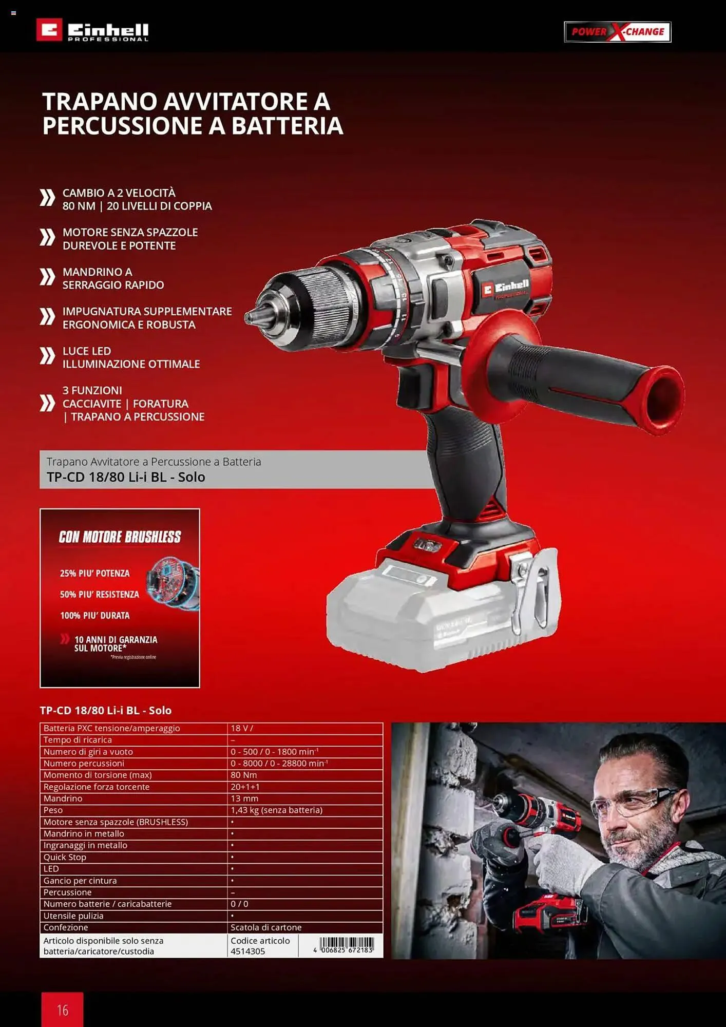 Volantino Einhell da 6 febbraio a 6 febbraio di 2026 - Pagina del volantino 16