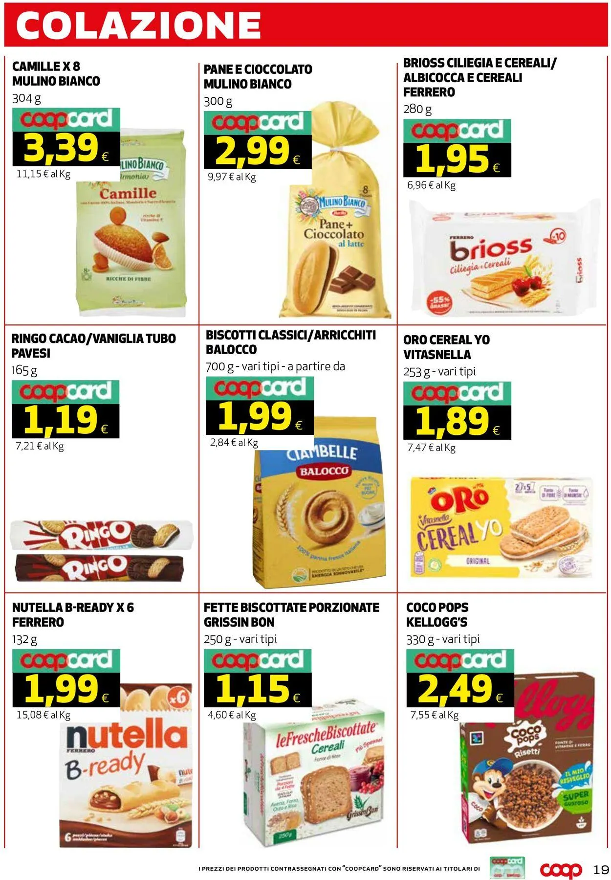 Coop Volantino attuale da 24 luglio a 6 agosto di 2025 - Pagina del volantino 19