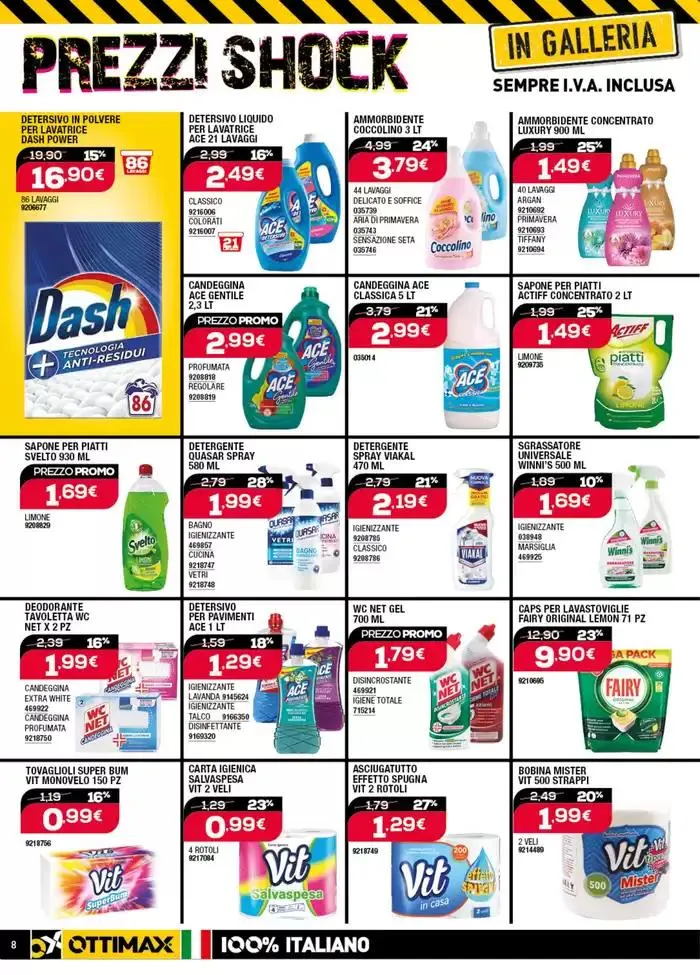 Prezzi shock! da 31 ottobre a 17 novembre di 2024 - Pagina del volantino 8