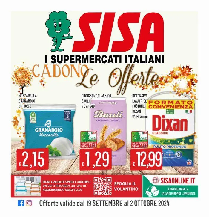 Cadono le offerte da 19 settembre a 2 ottobre di 2024 - Pagina del volantino 1