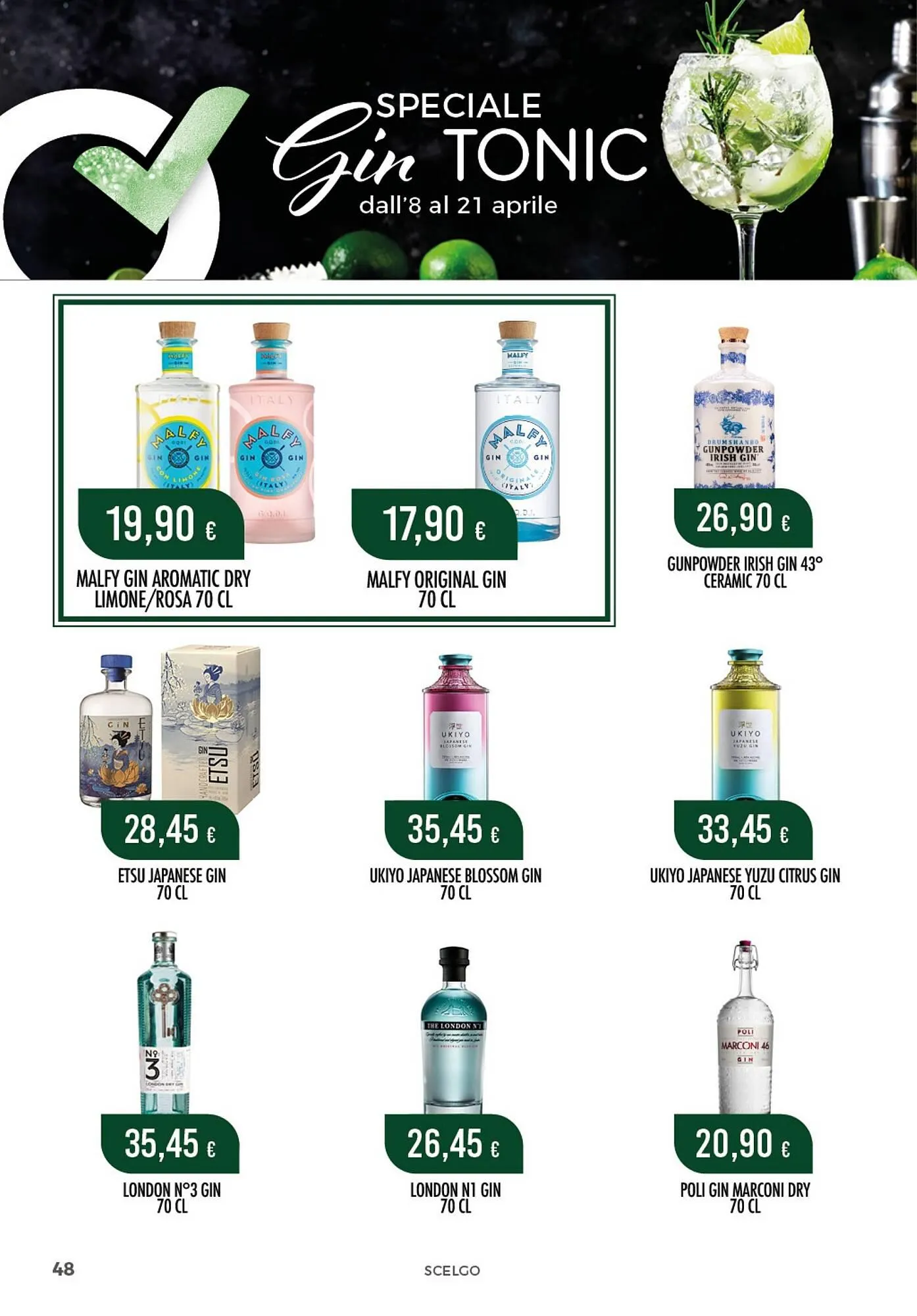 Volantino Scelgo da 8 aprile a 21 aprile di 2024 - Pagina del volantino 48