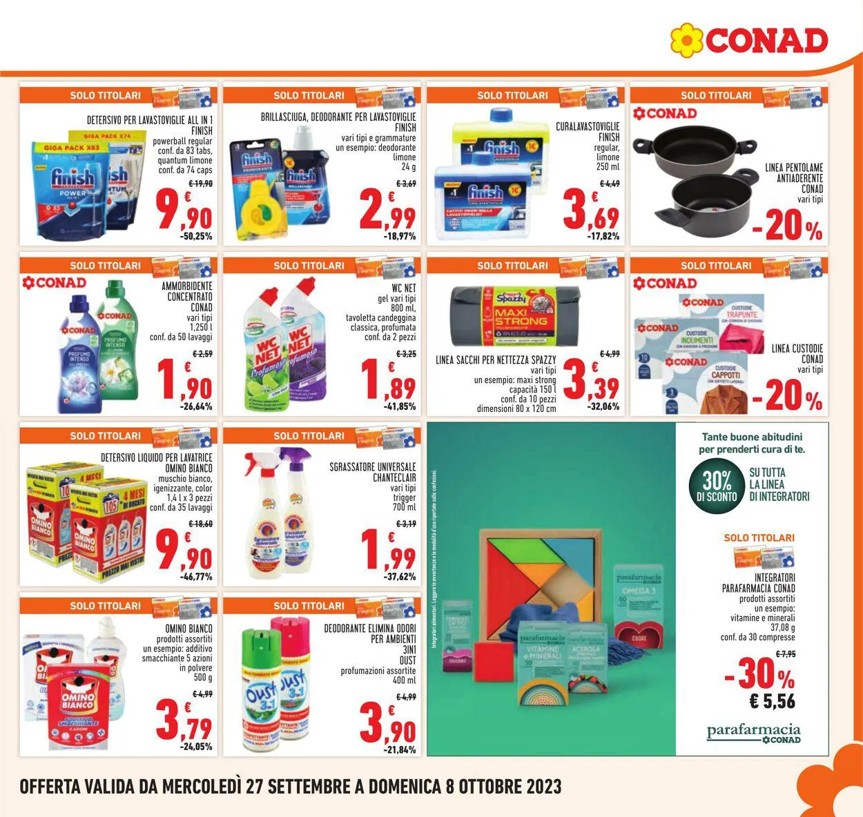 Conad - Roma Volantino attuale da 27 settembre a 8 ottobre di 2023 - Pagina del volantino 17