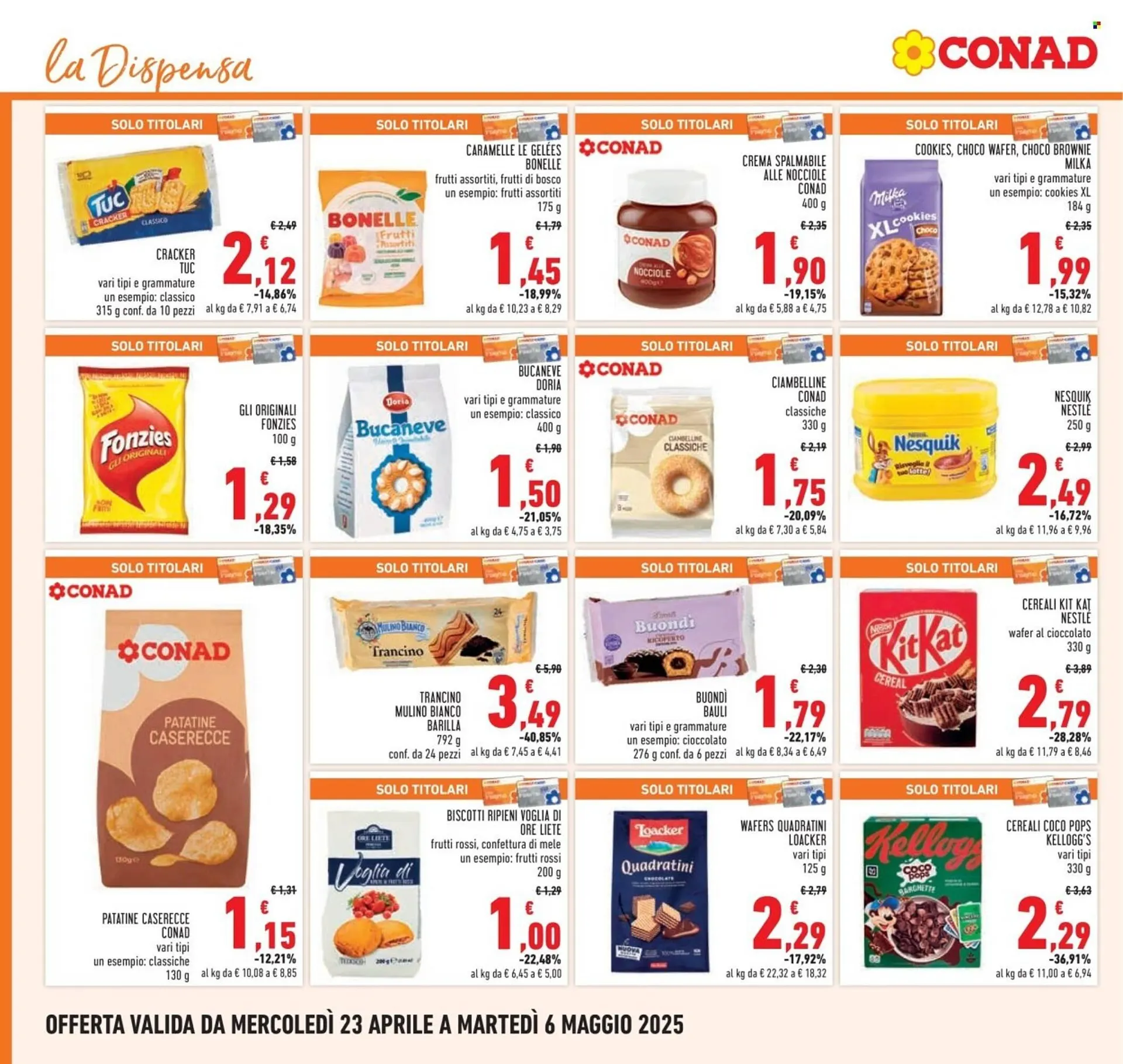 Volantino Conad da 23 aprile a 6 maggio di 2025 - Pagina del volantino 14