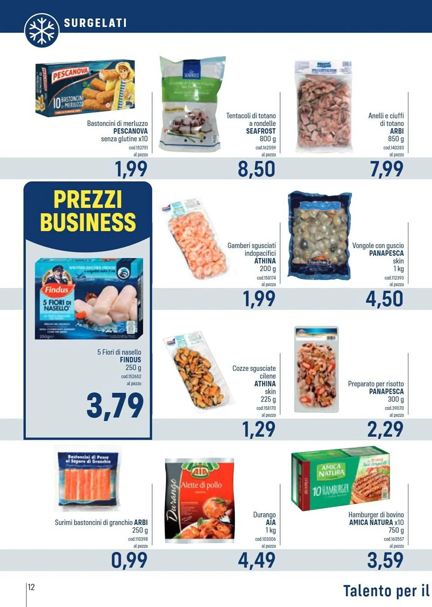 Volantino Talento Professional Store da 25 marzo a 7 aprile di 2024 - Pagina del volantino 12
