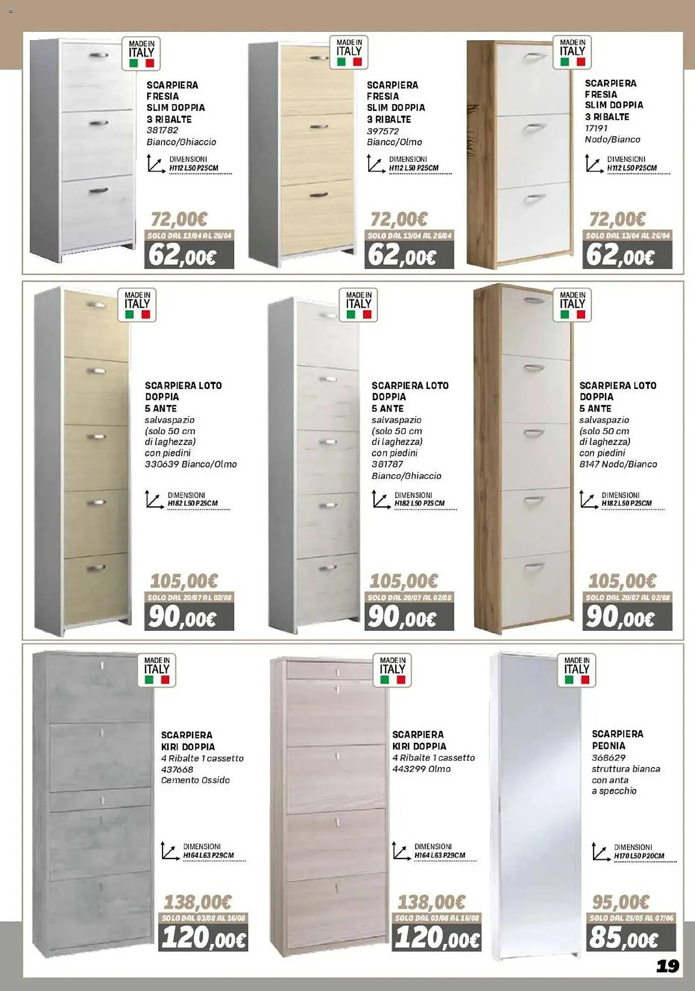 Volantino Orizzonte da 16 gennaio a 27 settembre di 2026 - Pagina del volantino 19