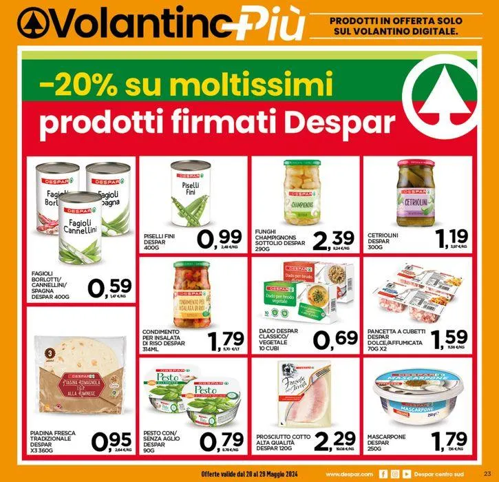 Sottocosto da 20 maggio a 29 maggio di 2024 - Pagina del volantino 23