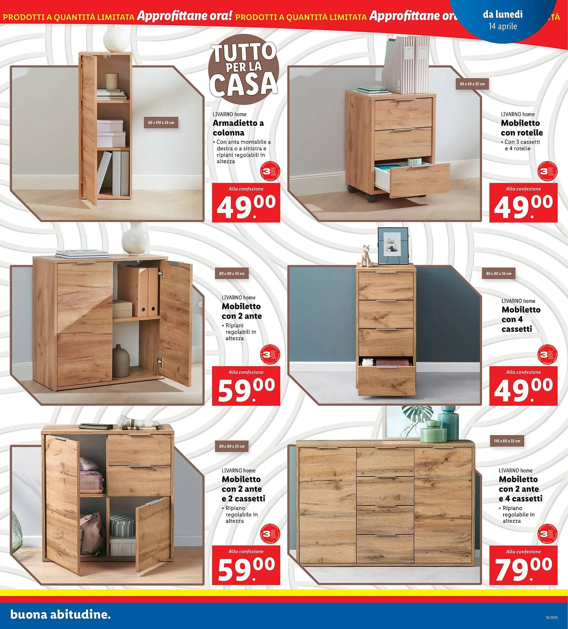 Volantino Lidl da 14 aprile a 19 aprile di 2025 - Pagina del volantino 35