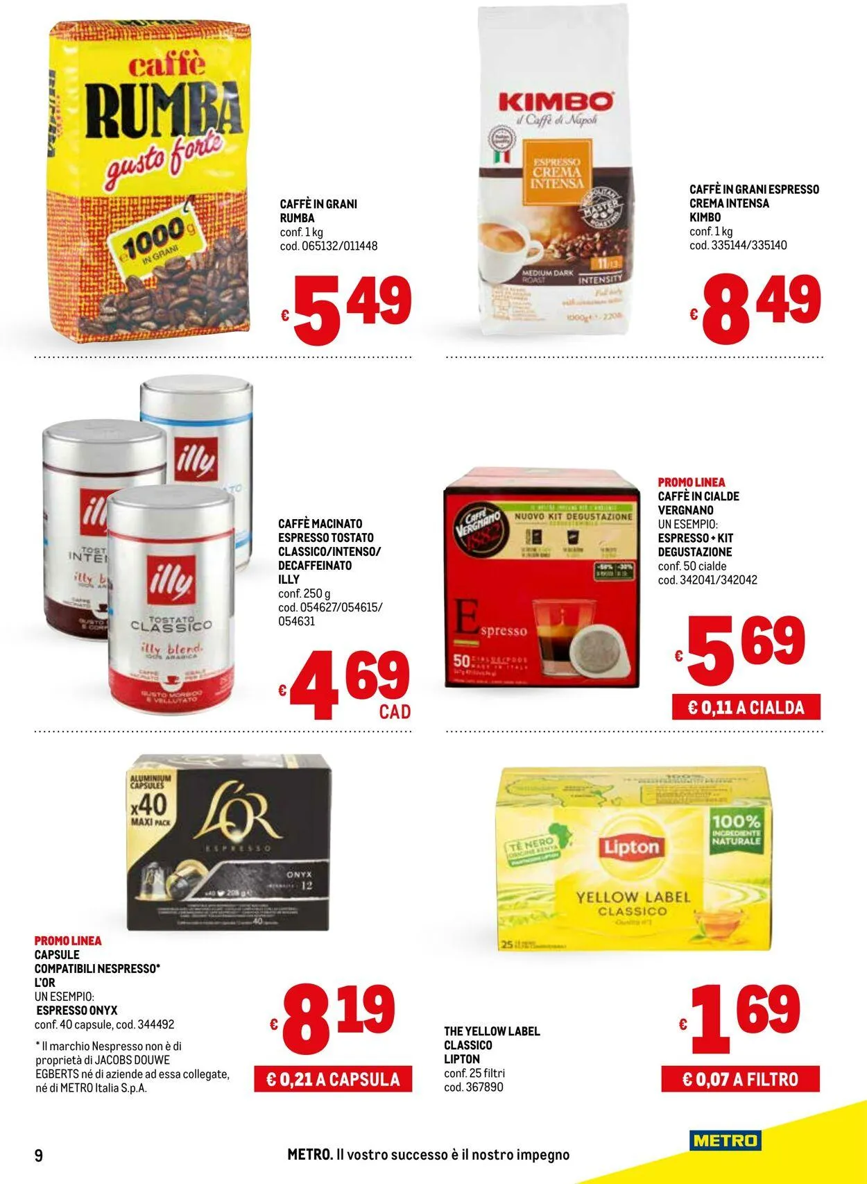 Metro Volantino attuale da 22 ottobre a 5 novembre di 2025 - Pagina del volantino 9