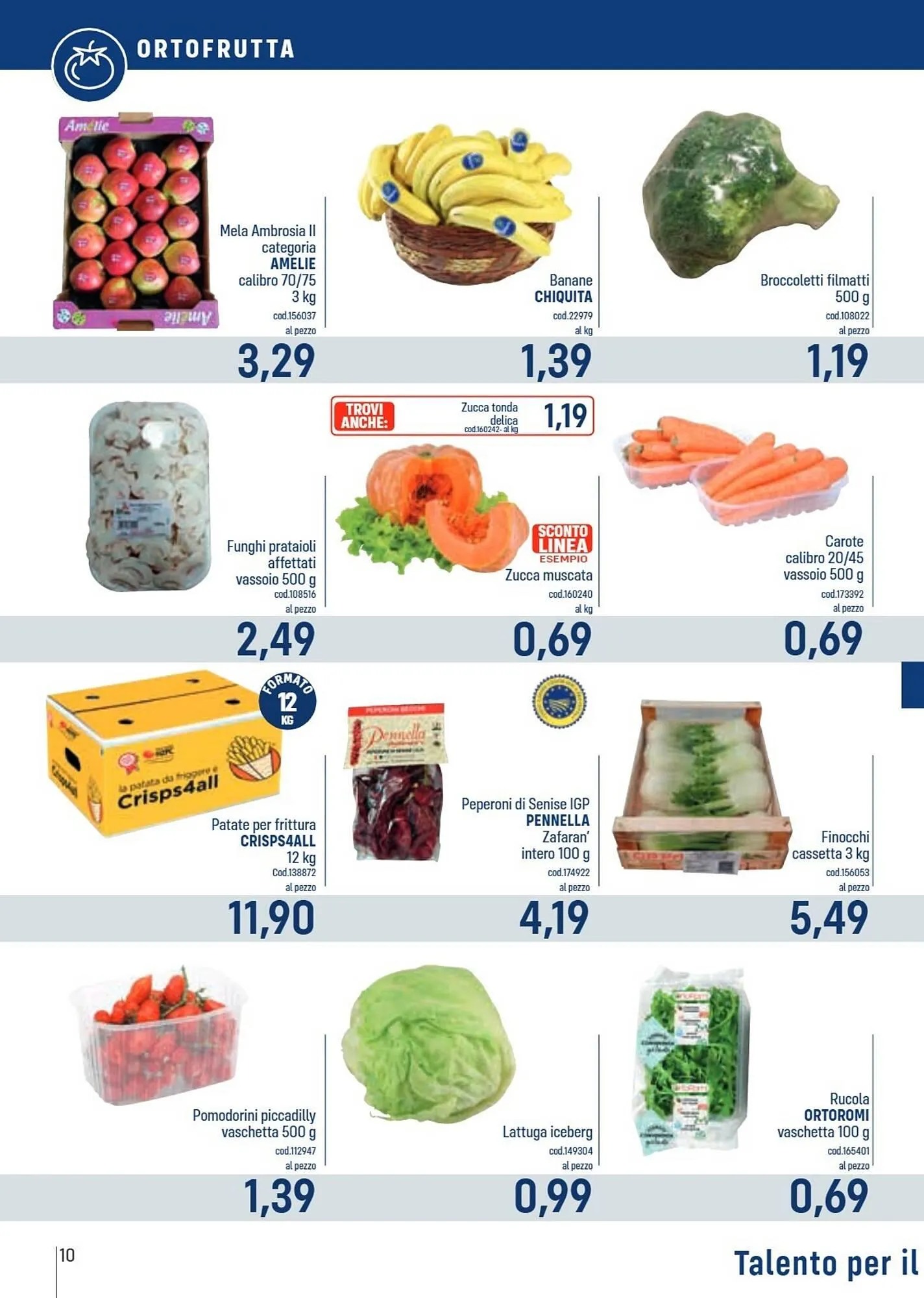 Volantino Talento Professional Store da 10 novembre a 23 novembre di 2025 - Pagina del volantino 10