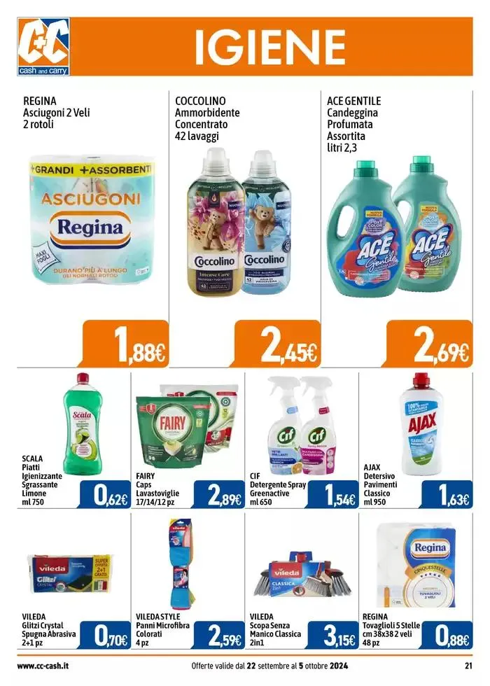 Affari Speciali da 25 settembre a 5 ottobre di 2024 - Pagina del volantino 21