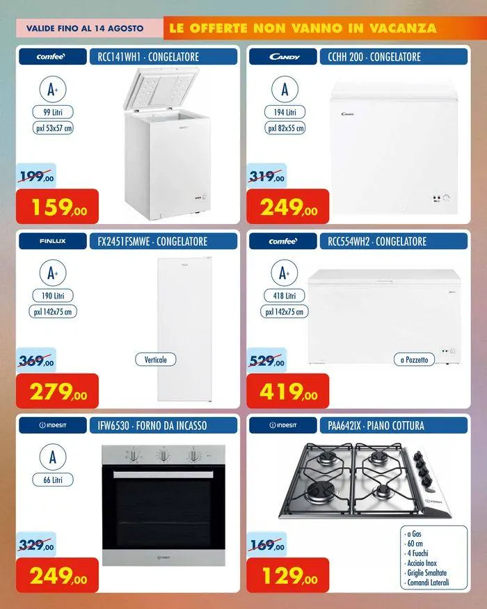 Le offerte non vanno in vacanza da 9 luglio a 14 agosto di 2024 - Pagina del volantino 5
