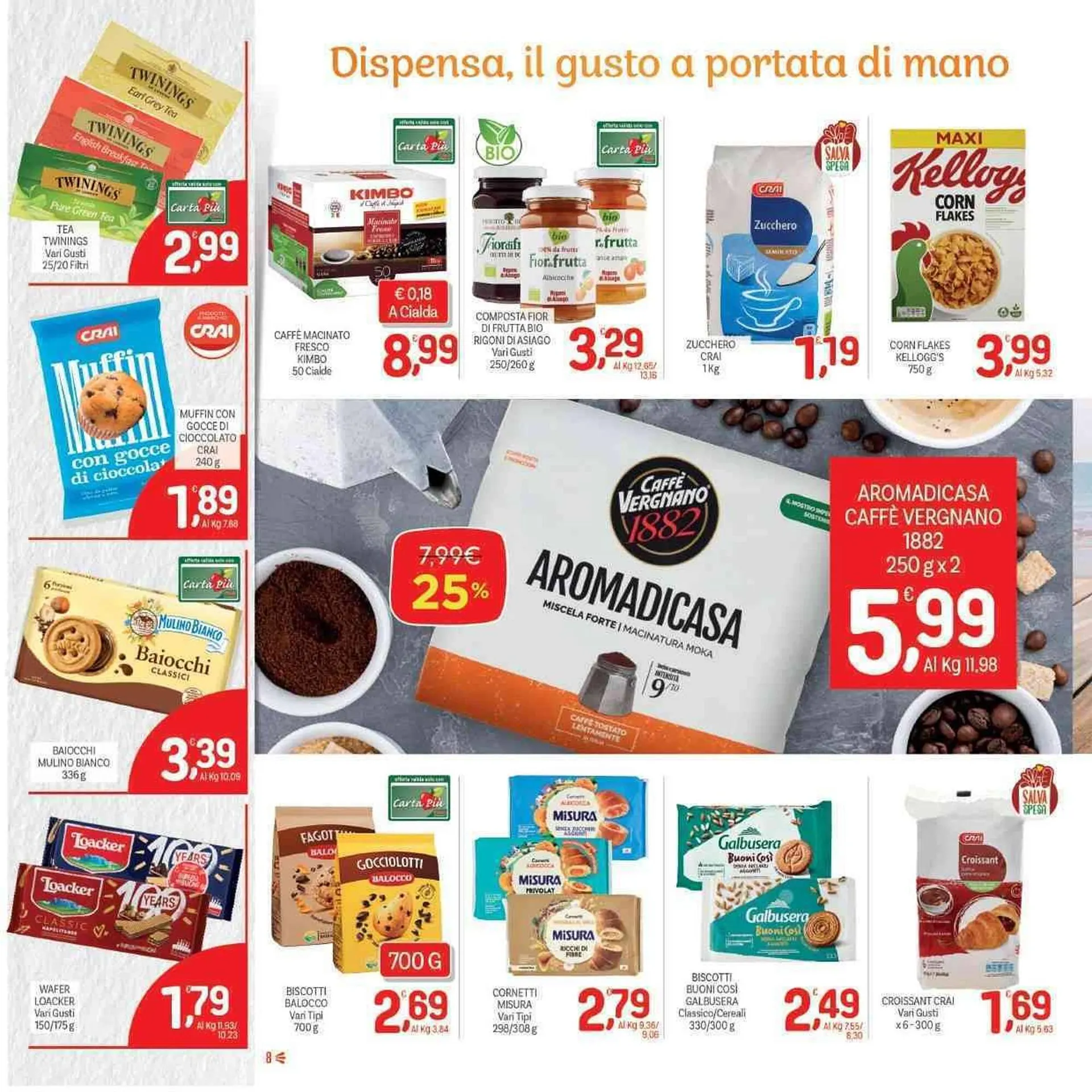 Volantino Crai da 2 gennaio a 7 gennaio di 2026 - Pagina del volantino 8