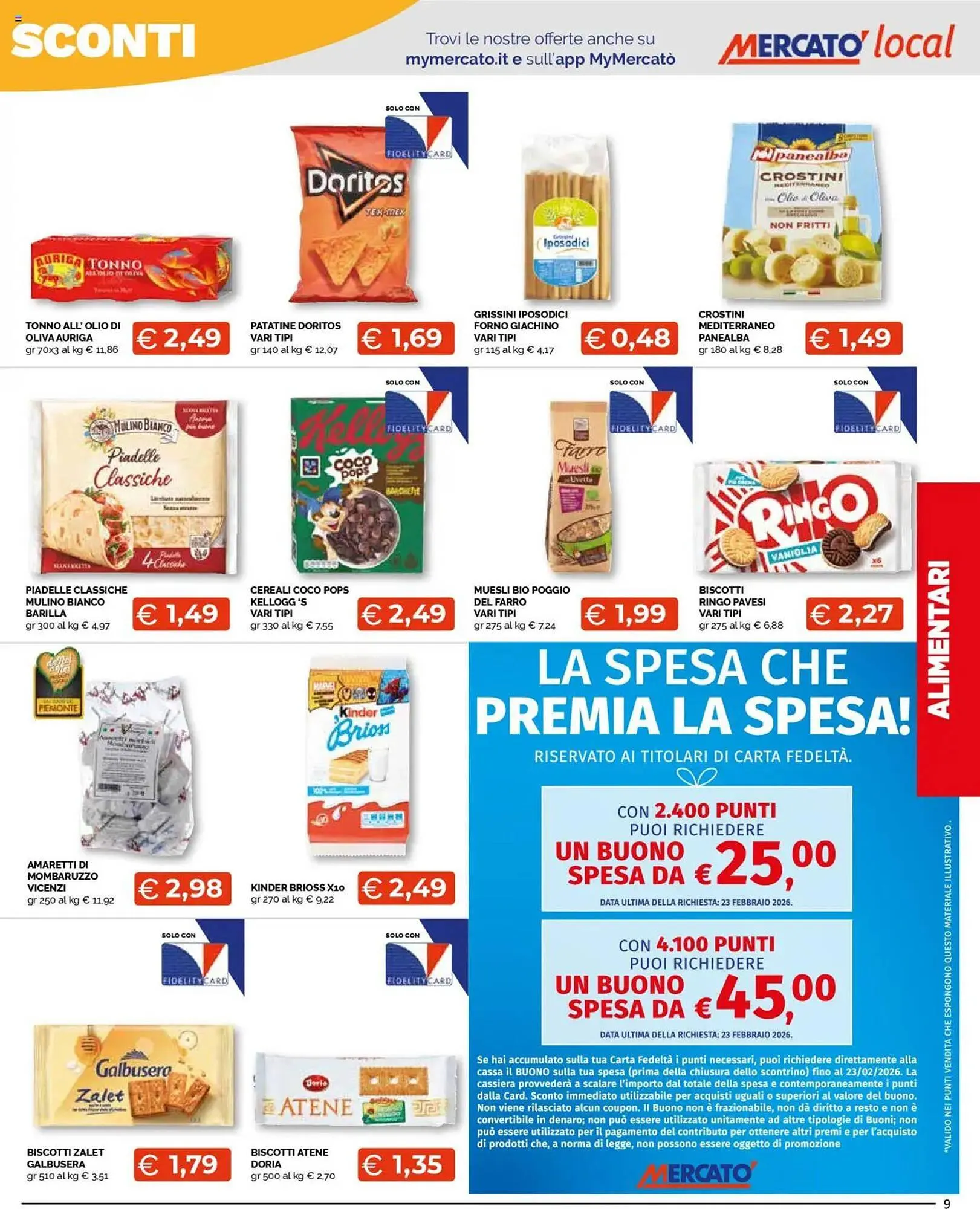 Volantino Mercatò Local da 22 aprile a 4 maggio di 2025 - Pagina del volantino 9