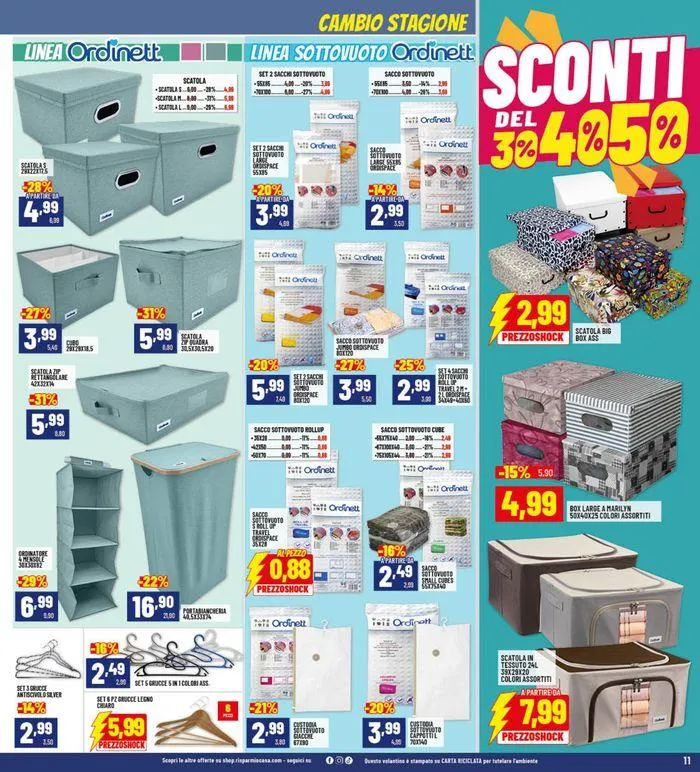 Sconti 30% 40% 50% da 26 settembre a 12 ottobre di 2024 - Pagina del volantino 11