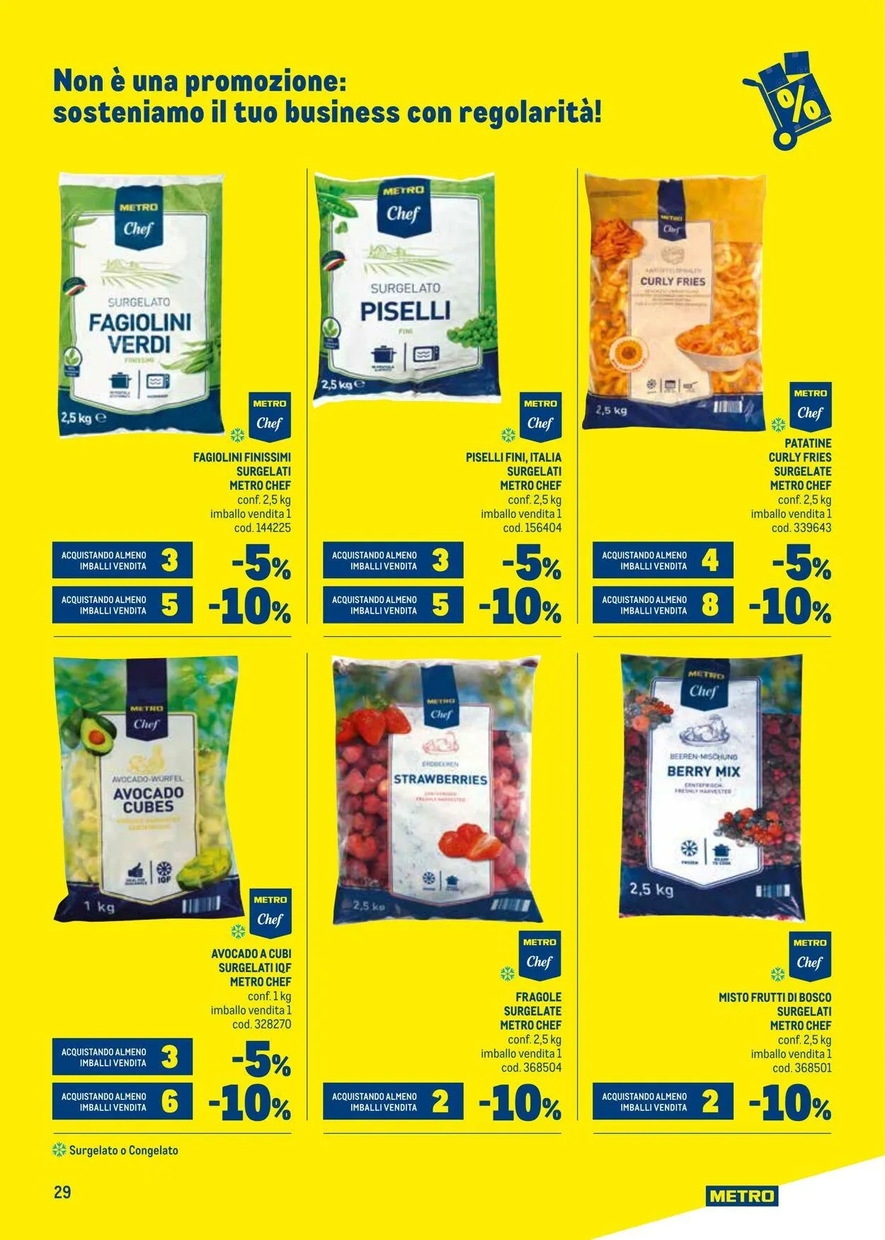 Metro Volantino attuale da 8 ottobre a 22 ottobre di 2025 - Pagina del volantino 29