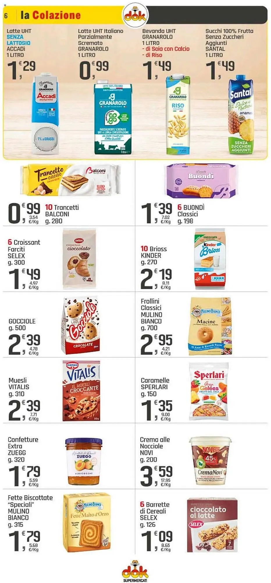 Volantino Supermercati Dok da 25 settembre a 8 ottobre di 2025 - Pagina del volantino 6