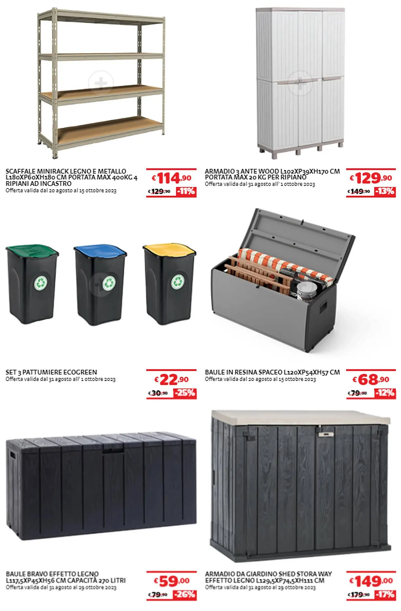 Volantino Bricocenter da 22 settembre a 31 ottobre di 2023 - Pagina del volantino 4