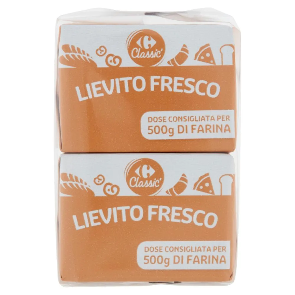 Carrefour Classic Lievito Fresco 2 x 25 g