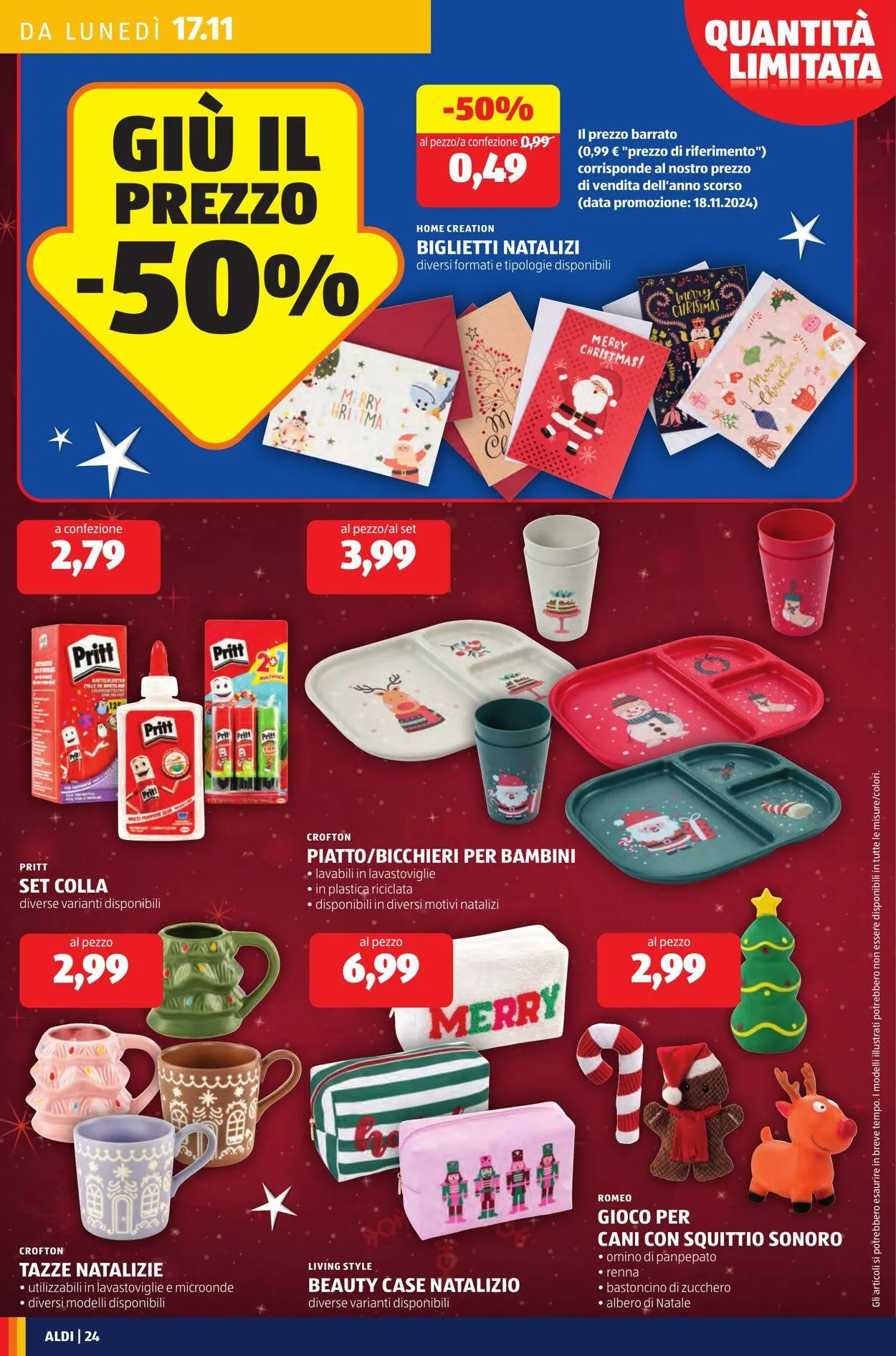 Aldi Volantino attuale da 17 novembre a 23 novembre di 2025 - Pagina del volantino 24