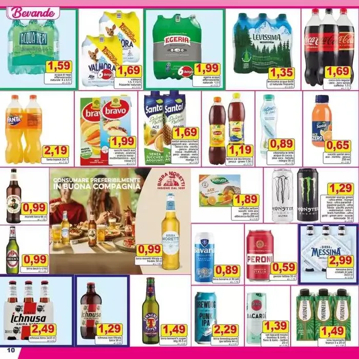 I prezzi più bassi della stagione da 21 marzo a 31 marzo di 2025 - Pagina del volantino 10