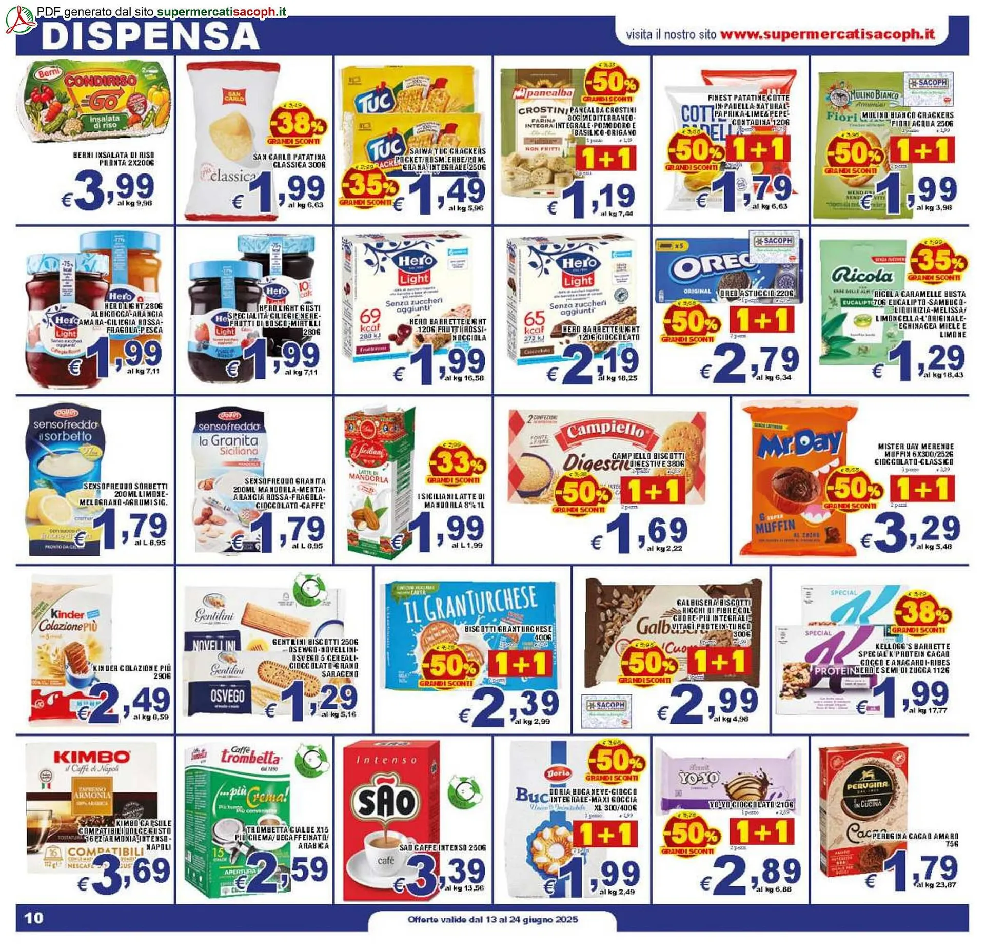 Volantino Sacoph da 13 giugno a 24 giugno di 2025 - Pagina del volantino 10