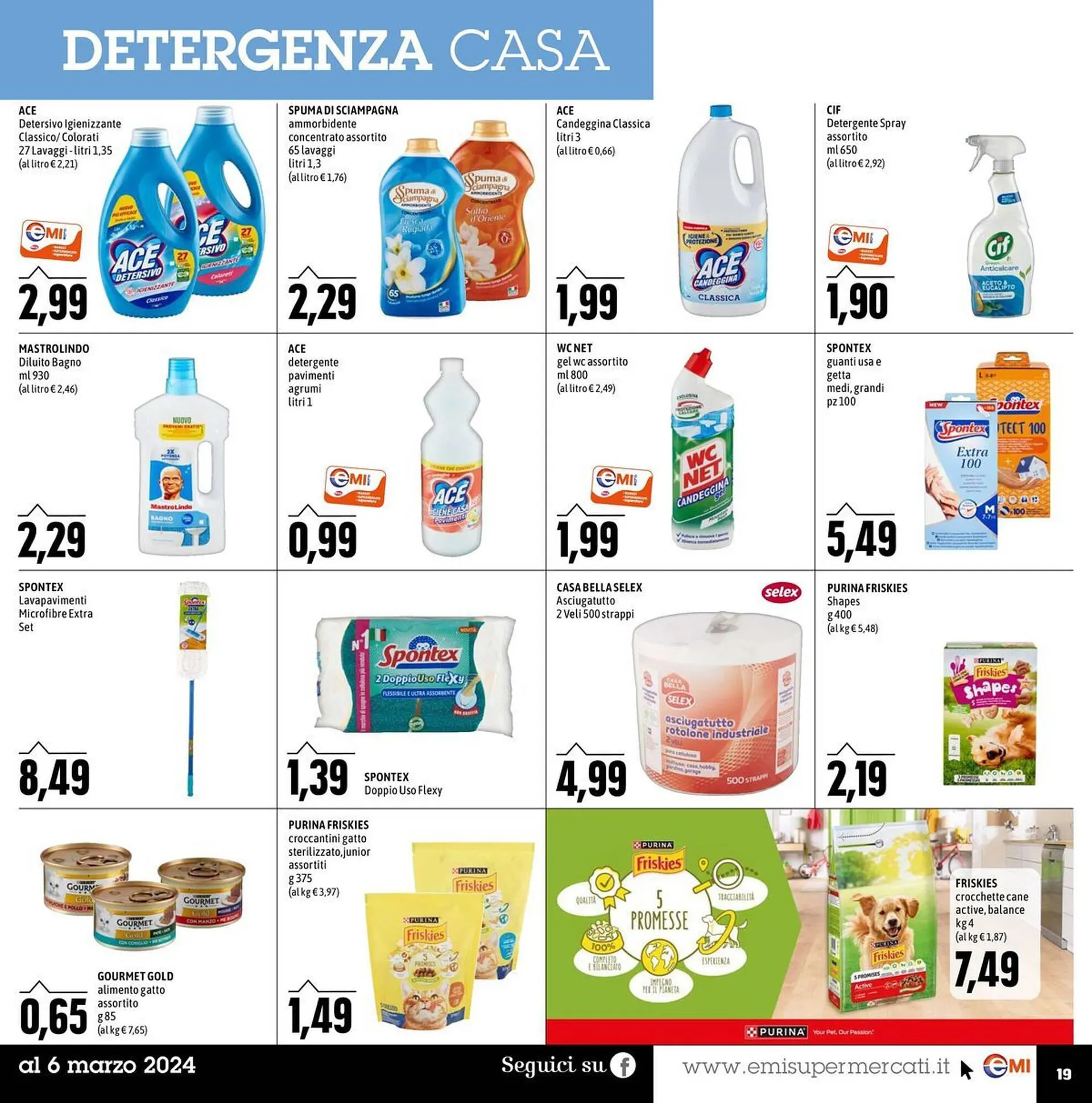 Volantino Emi Supermercati da 22 febbraio a 6 marzo di 2024 - Pagina del volantino 19