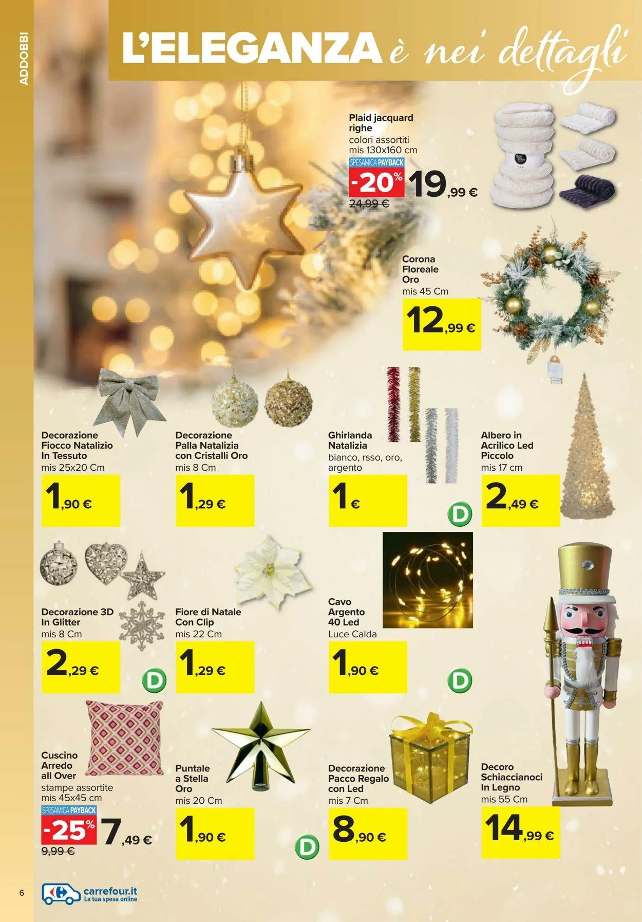 Carrefour Volantino attuale da 3 novembre a 24 dicembre di 2025 - Pagina del volantino 6