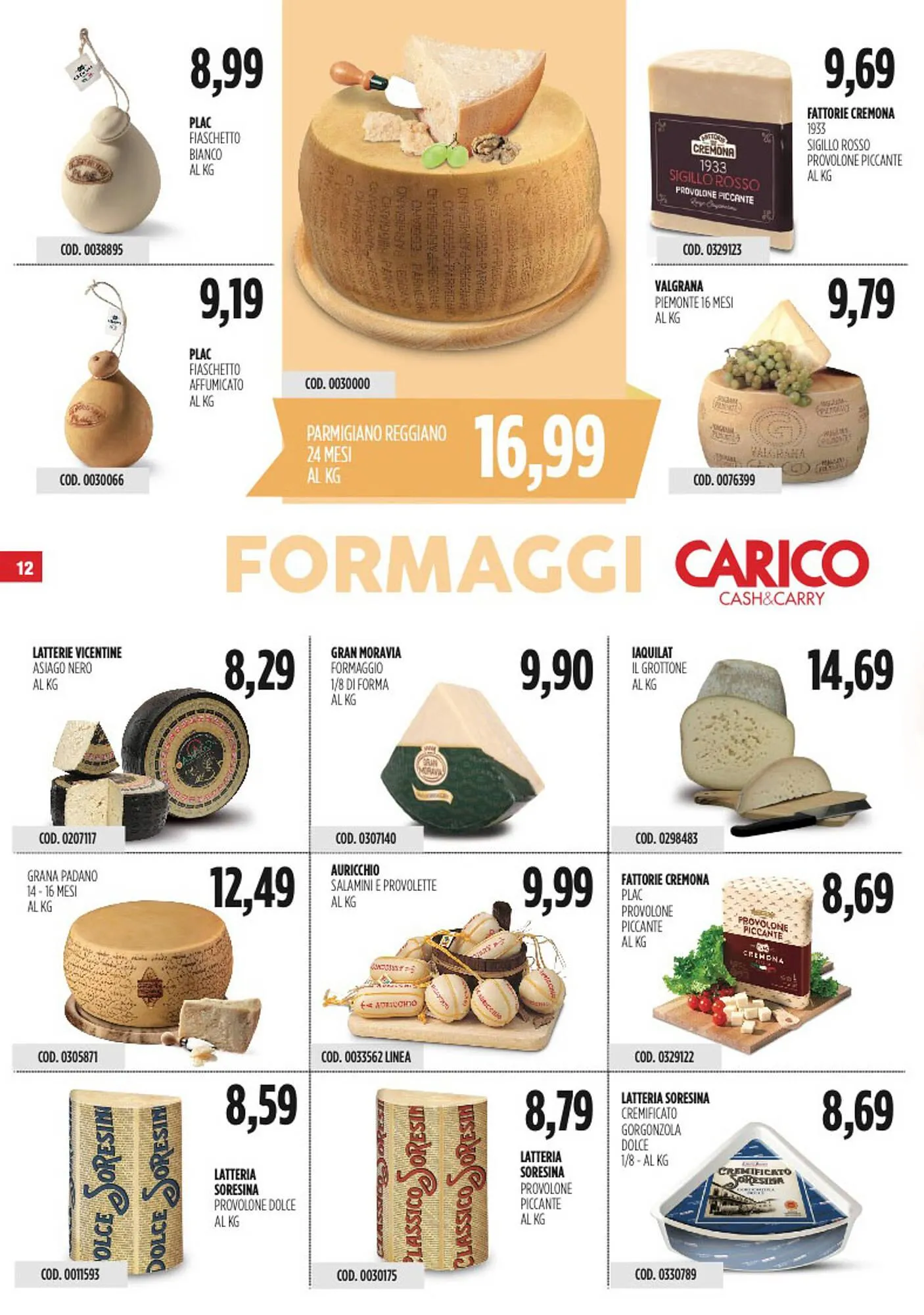 Volantino Carico Cash & Carry da 25 settembre a 8 ottobre di 2025 - Pagina del volantino 12