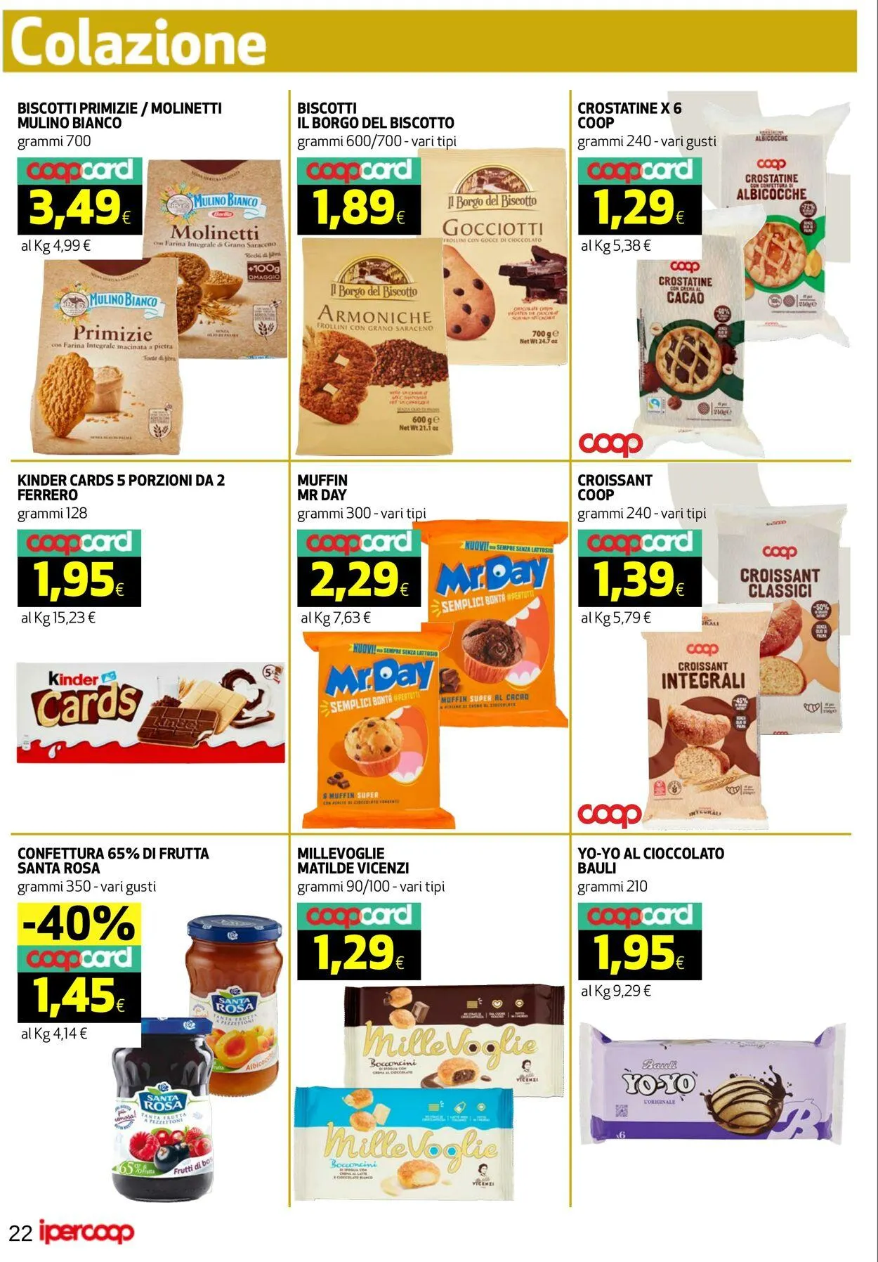 Coop Volantino attuale da 6 agosto a 17 agosto di 2025 - Pagina del volantino 22