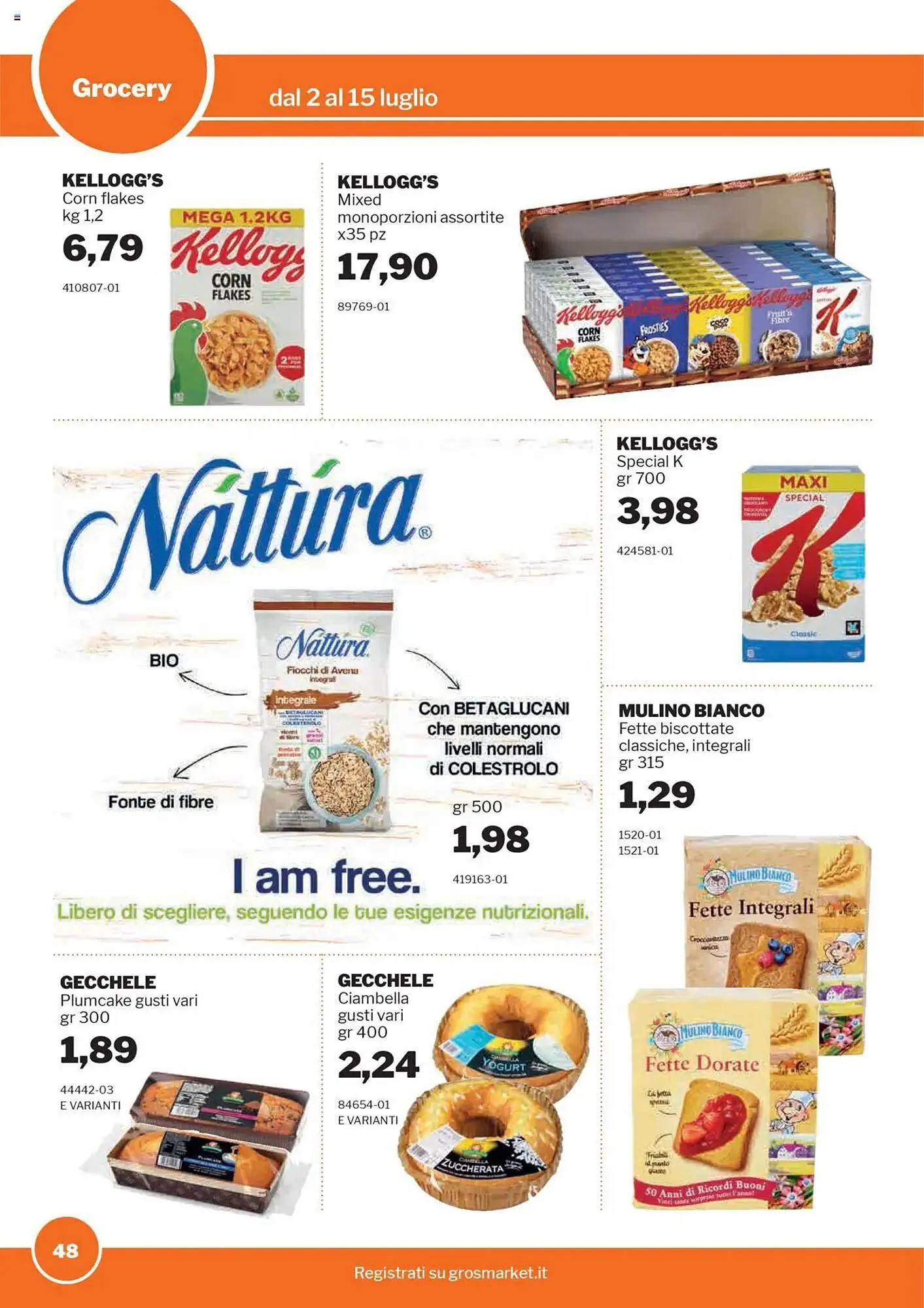 Volantino GrosMarket da 2 luglio a 15 luglio di 2025 - Pagina del volantino 48