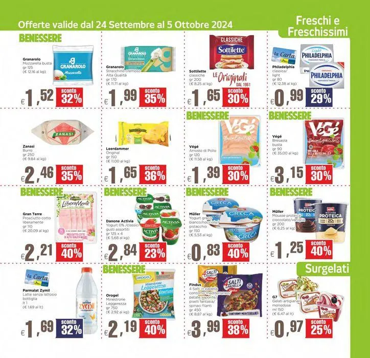 All'interno tanti prodotti benessere da 24 settembre a 5 ottobre di 2024 - Pagina del volantino 3