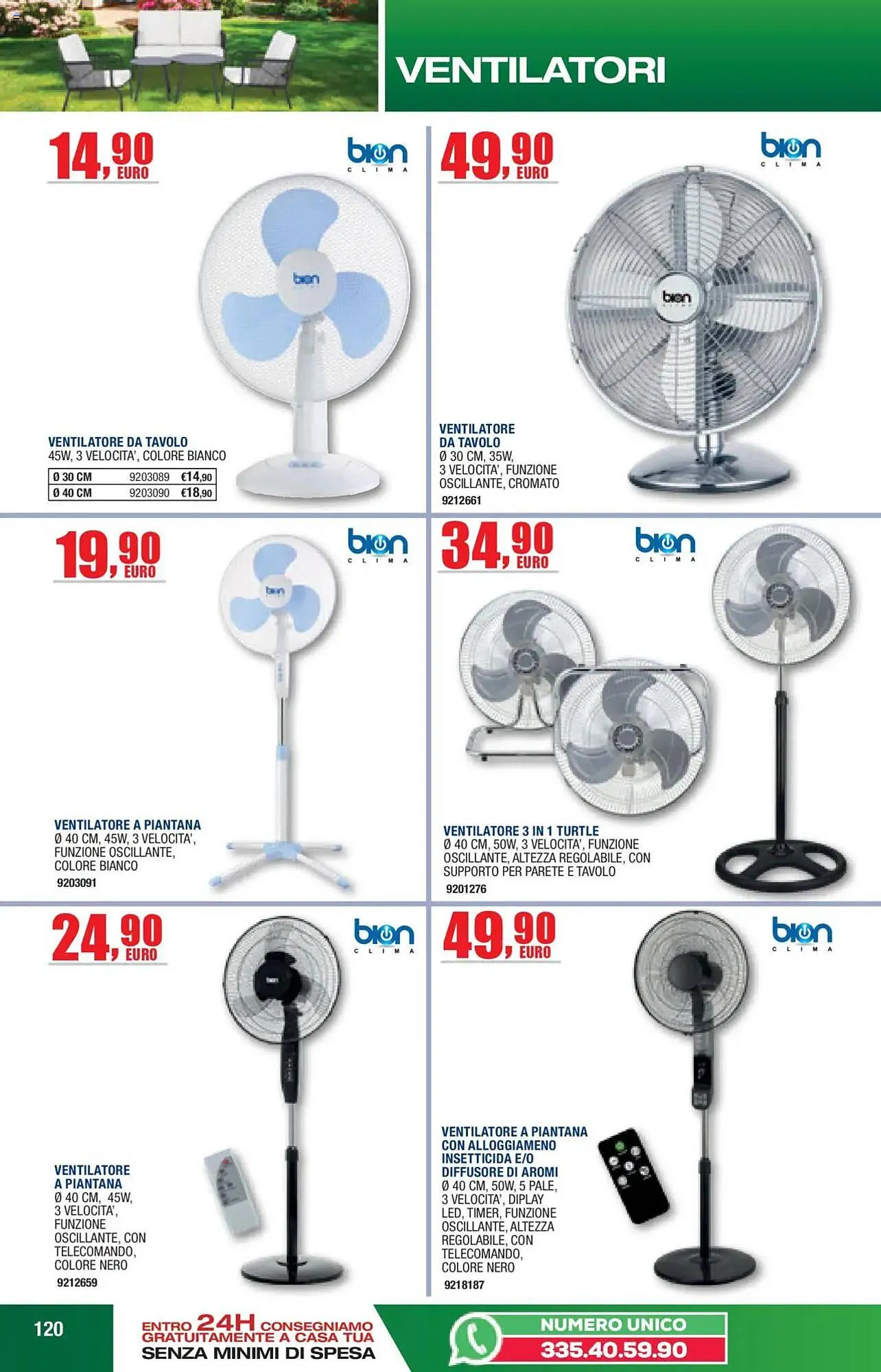 Volantino Bricofer da 27 maggio a 30 settembre di 2025 - Pagina del volantino 120