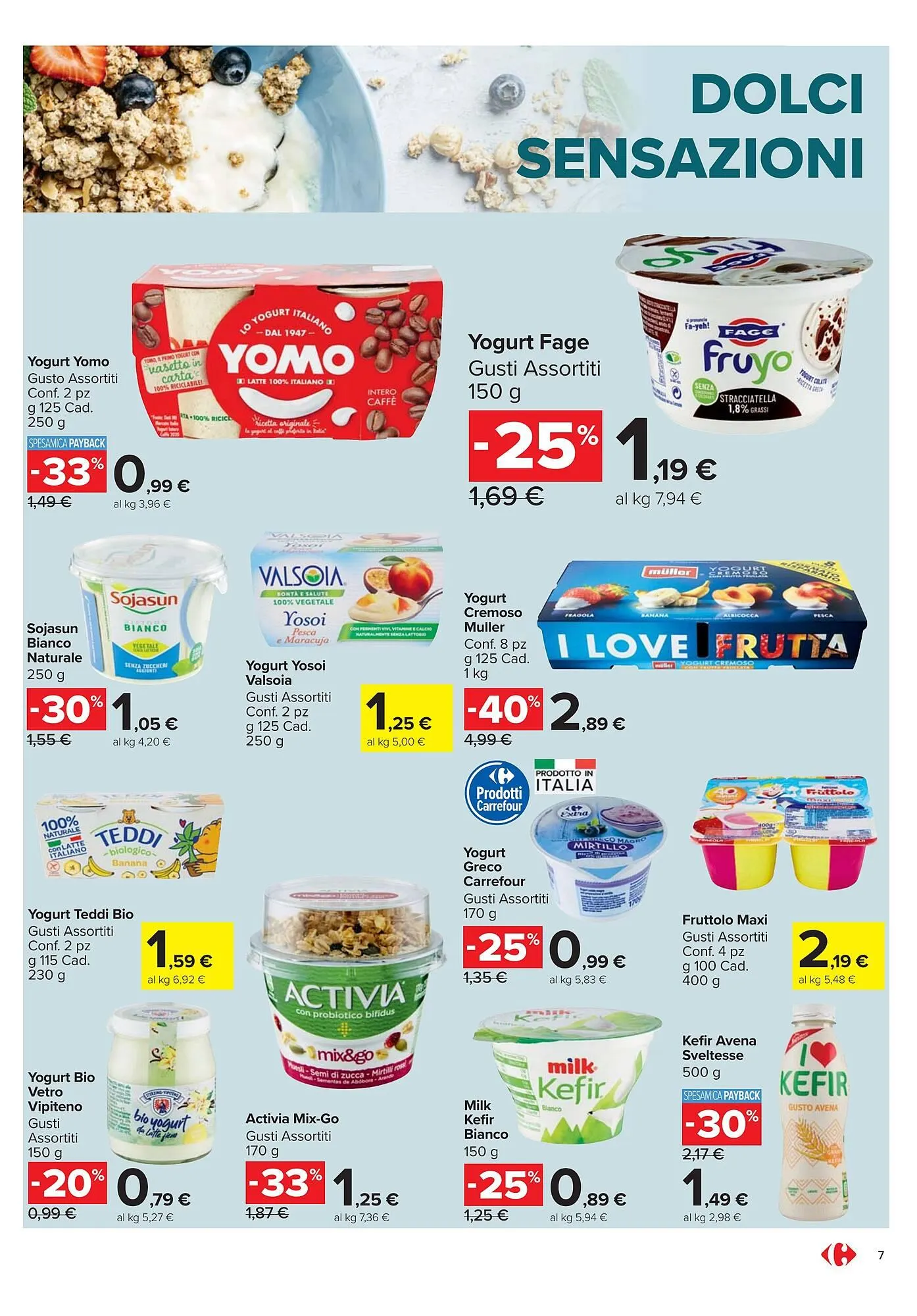 Volantino Carrefour Market da 10 luglio a 23 luglio di 2025 - Pagina del volantino 7
