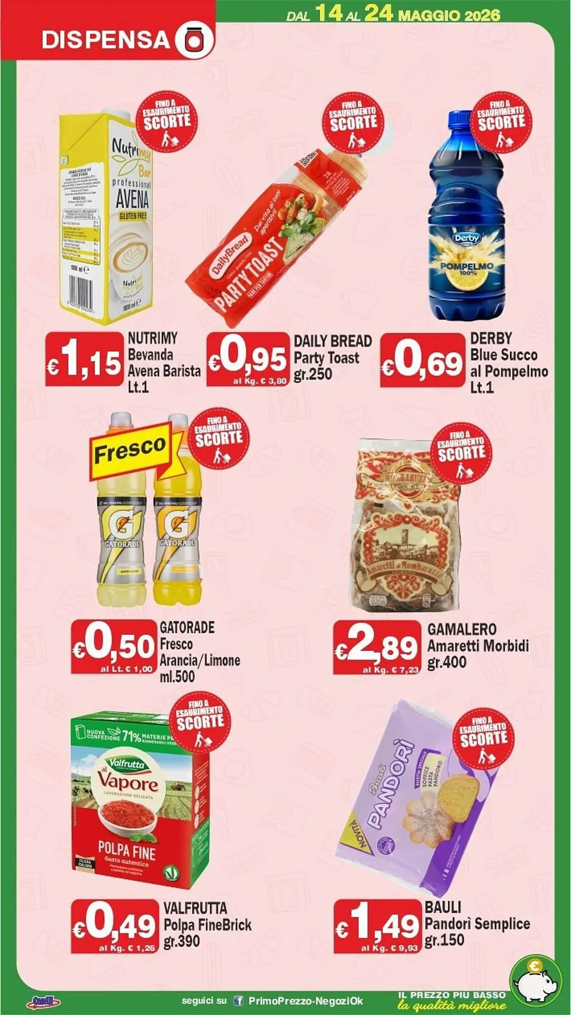 Volantino Primo Prezzo da 14 maggio a 24 maggio di 2026 - Pagina del volantino 17