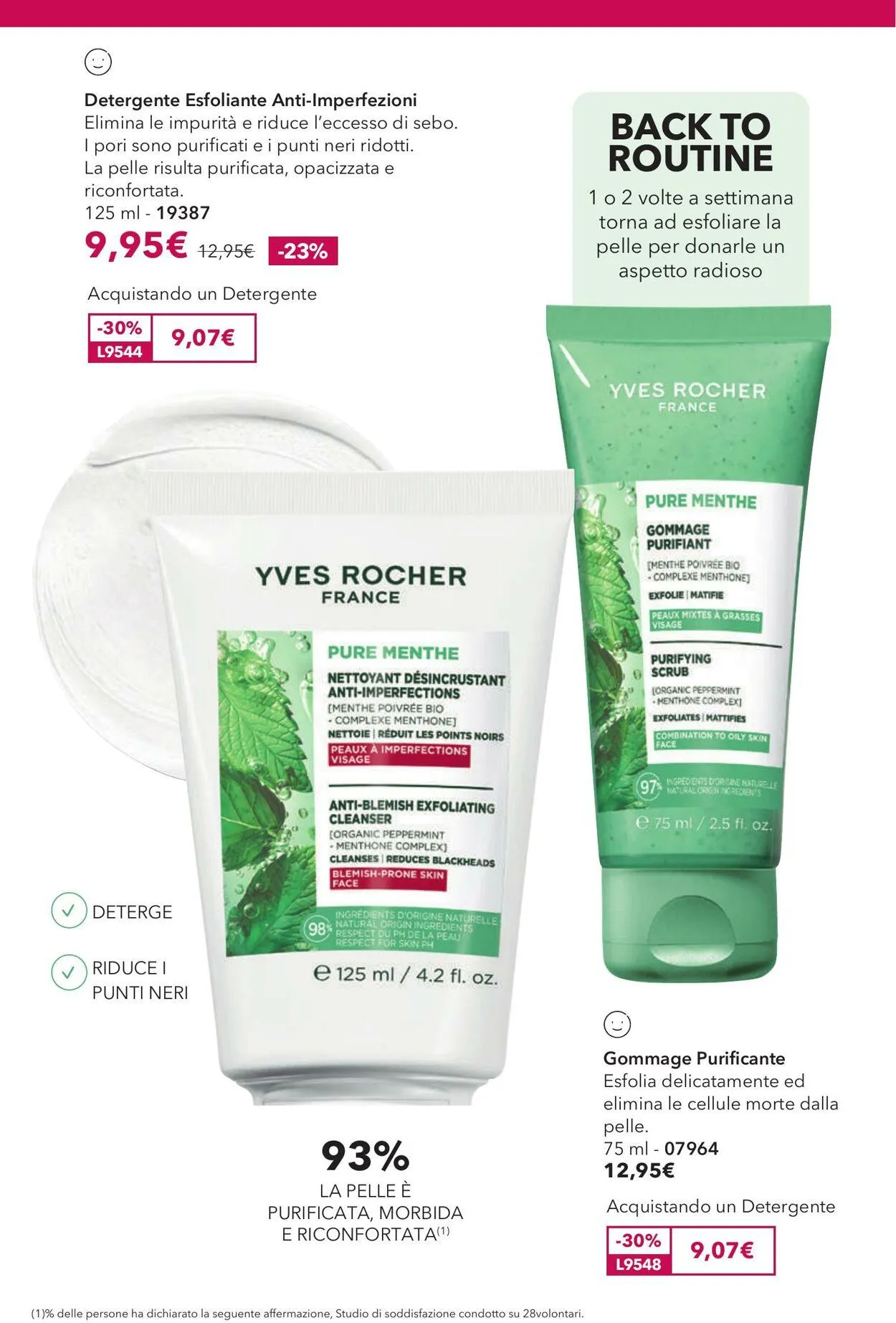 Yves Rocher Volantino attuale da 11 settembre a 25 settembre di 2025 - Pagina del volantino 30