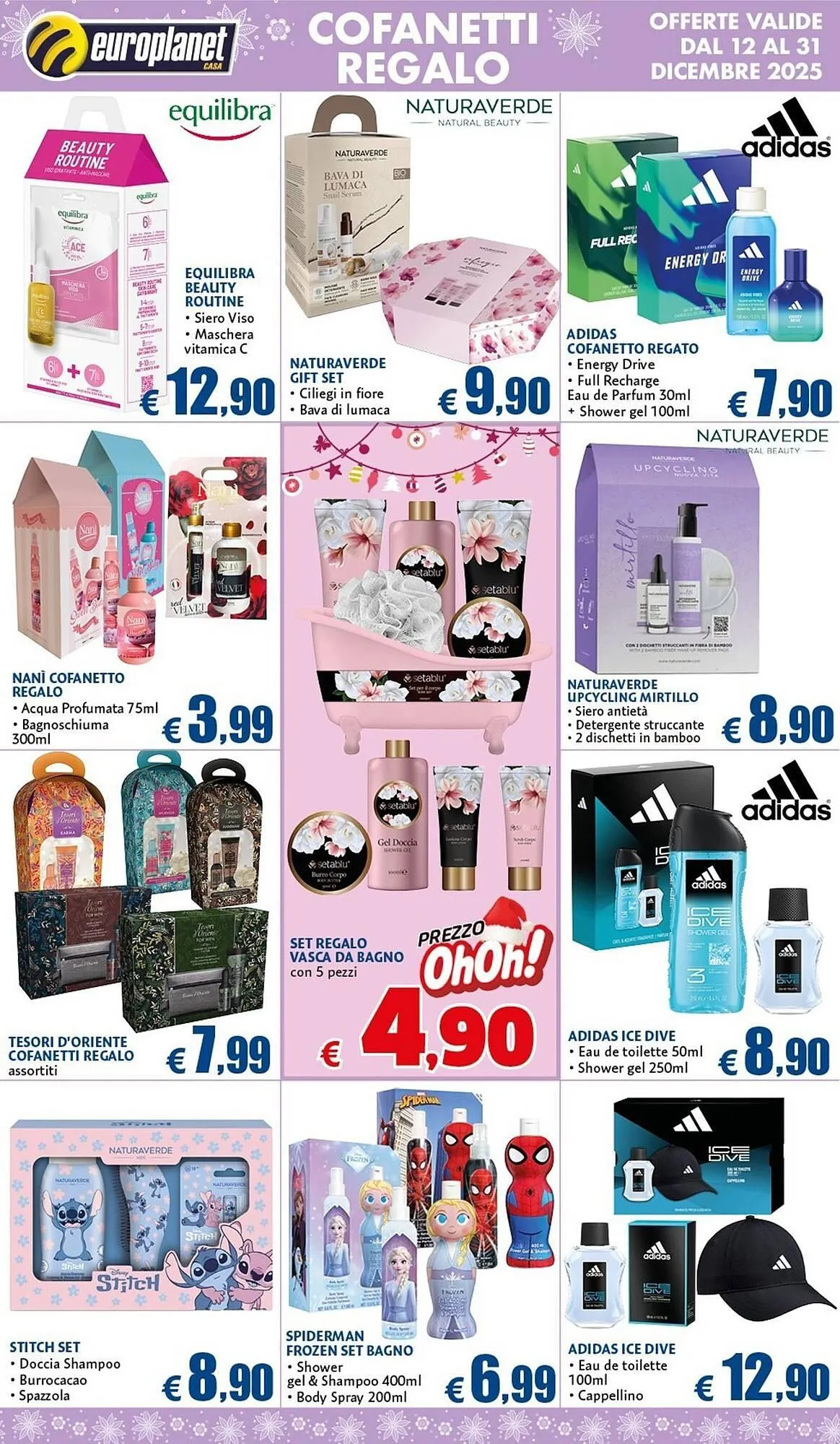 Volantino Europlanet Casa da 12 dicembre a 31 dicembre di 2025 - Pagina del volantino 12