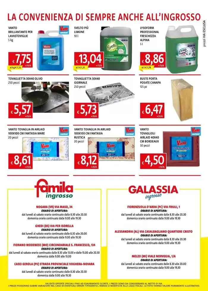 SPECIALE BAR & RISTORAZIONE 10/04 da 10 aprile a 23 aprile di 2025 - Pagina del volantino 8