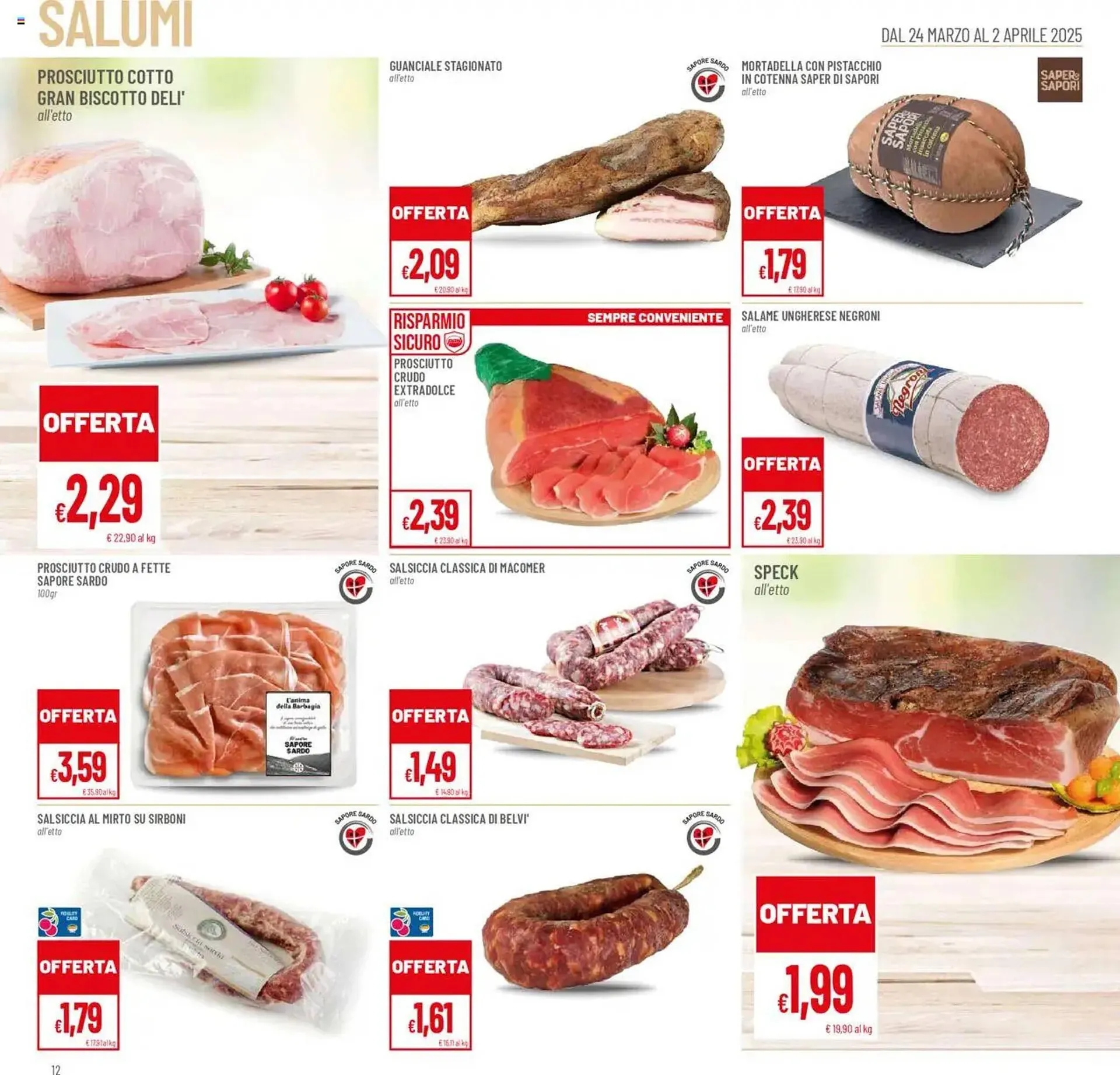 Volantino Pan da 24 marzo a 2 aprile di 2025 - Pagina del volantino 12