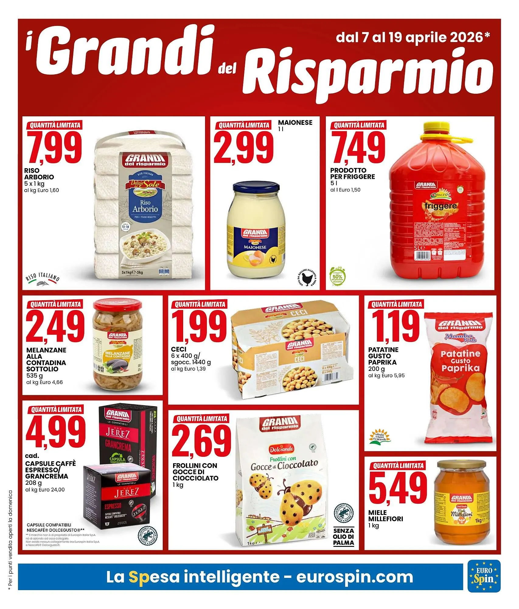 Volantino Eurospin da 7 aprile a 19 aprile di 2026 - Pagina del volantino 3