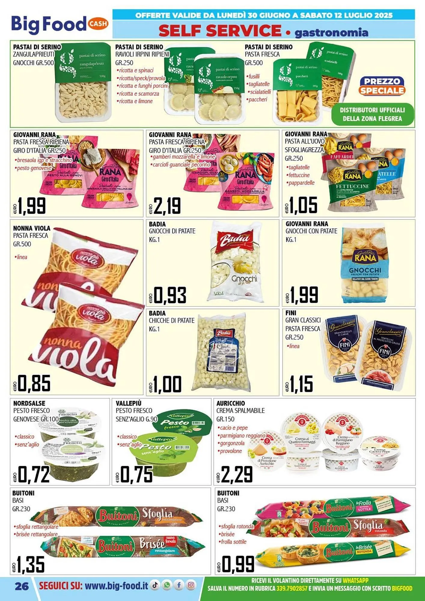 Volantino Big Food da 30 giugno a 12 luglio di 2025 - Pagina del volantino 26