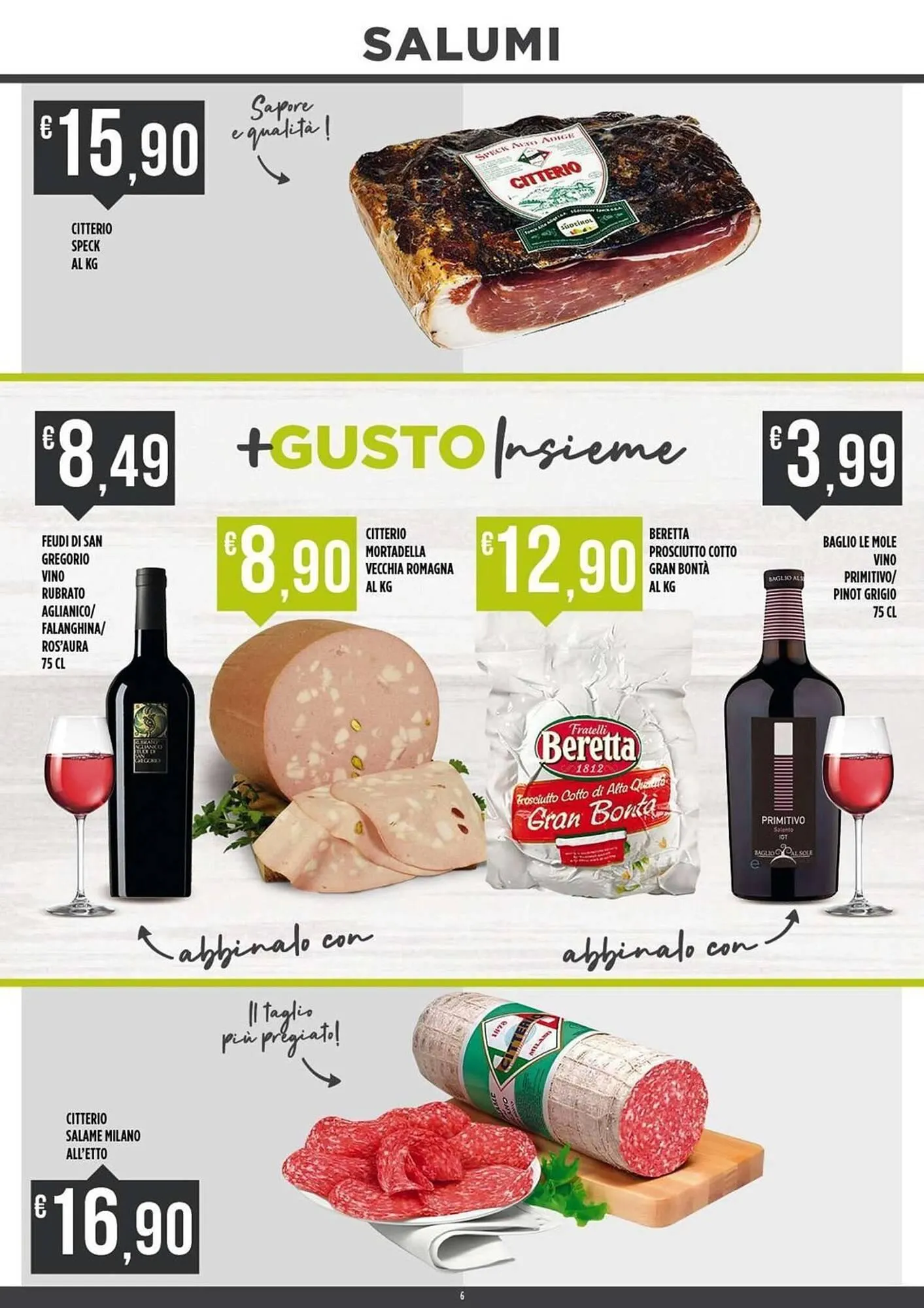 Volantino Supermercato Pollio da 20 ottobre a 2 novembre di 2025 - Pagina del volantino 6