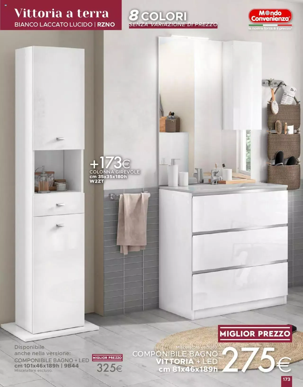 Volantino Mondo Convenienza da 1 ottobre a 31 dicembre di 2023 - Pagina del volantino 175