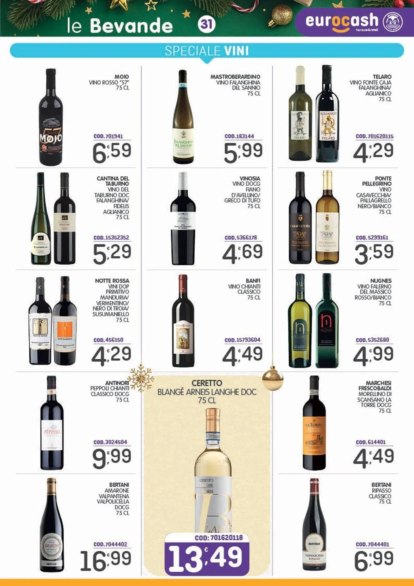 Volantino Eurocash da 8 dicembre a 24 dicembre di 2025 - Pagina del volantino 31