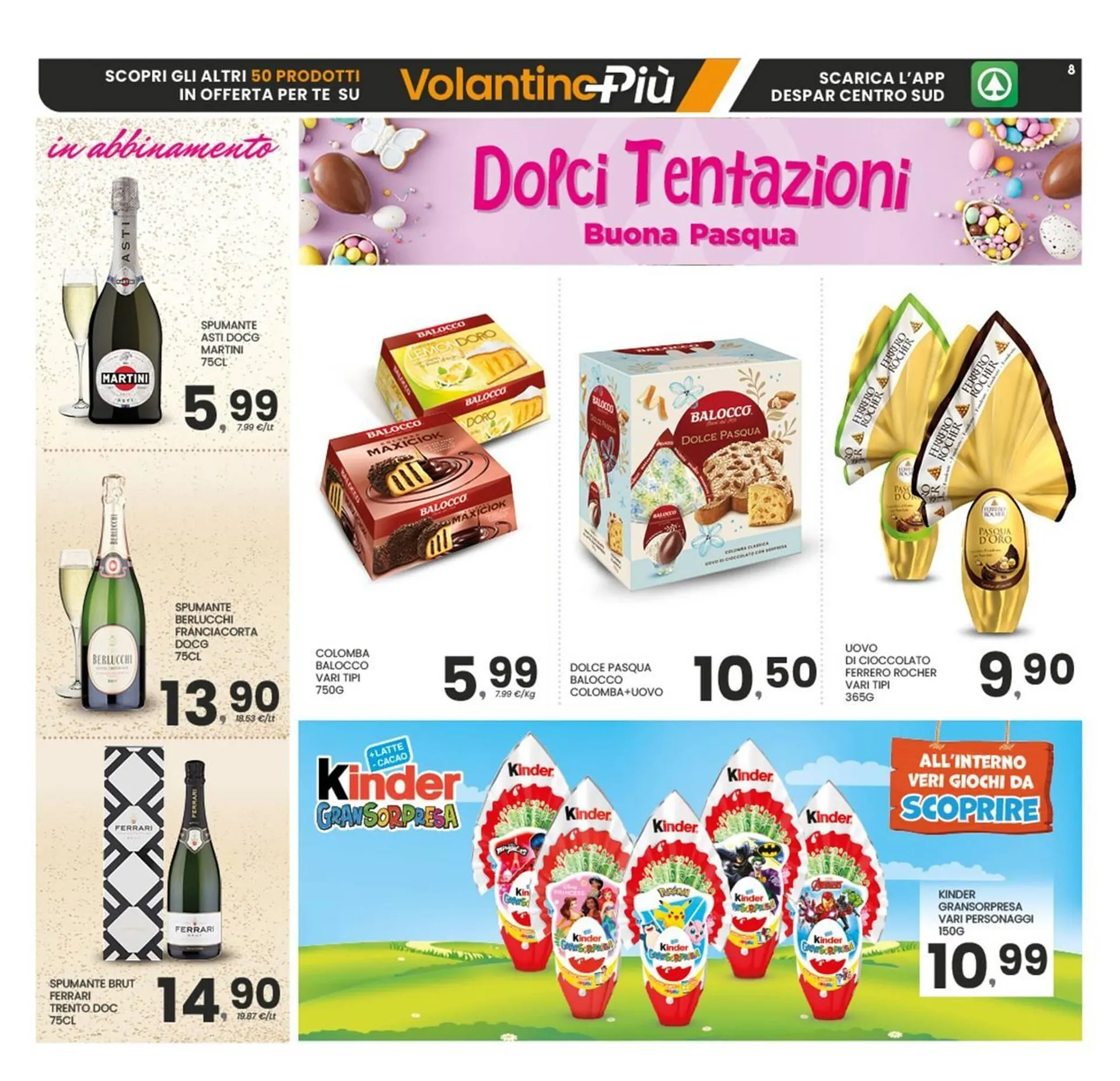 Volantino Despar da 10 aprile a 22 aprile di 2025 - Pagina del volantino 8